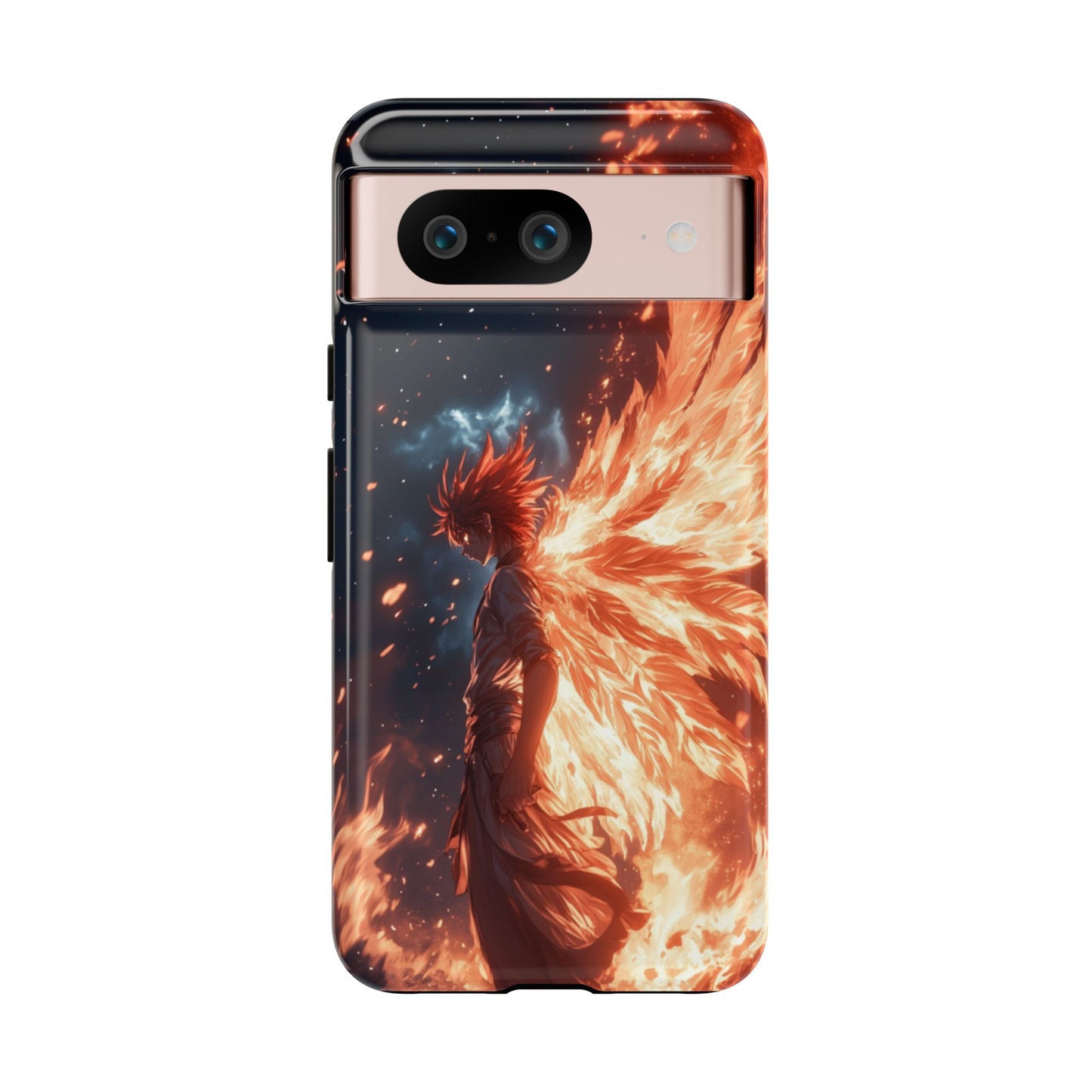 Flaming Guardian Phone Case – iPhone, Samsung, Google Pixel