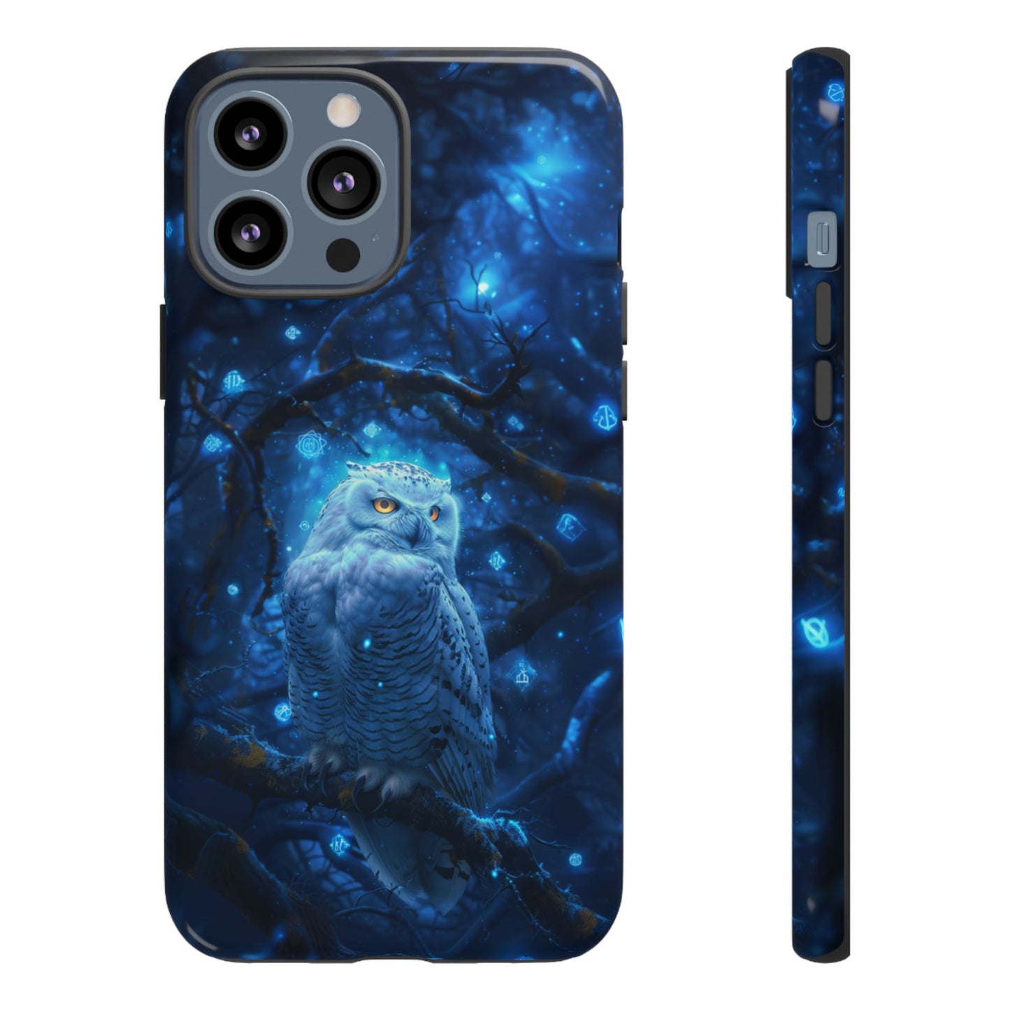 Luminous Rune Owl – Tough iPhone Case