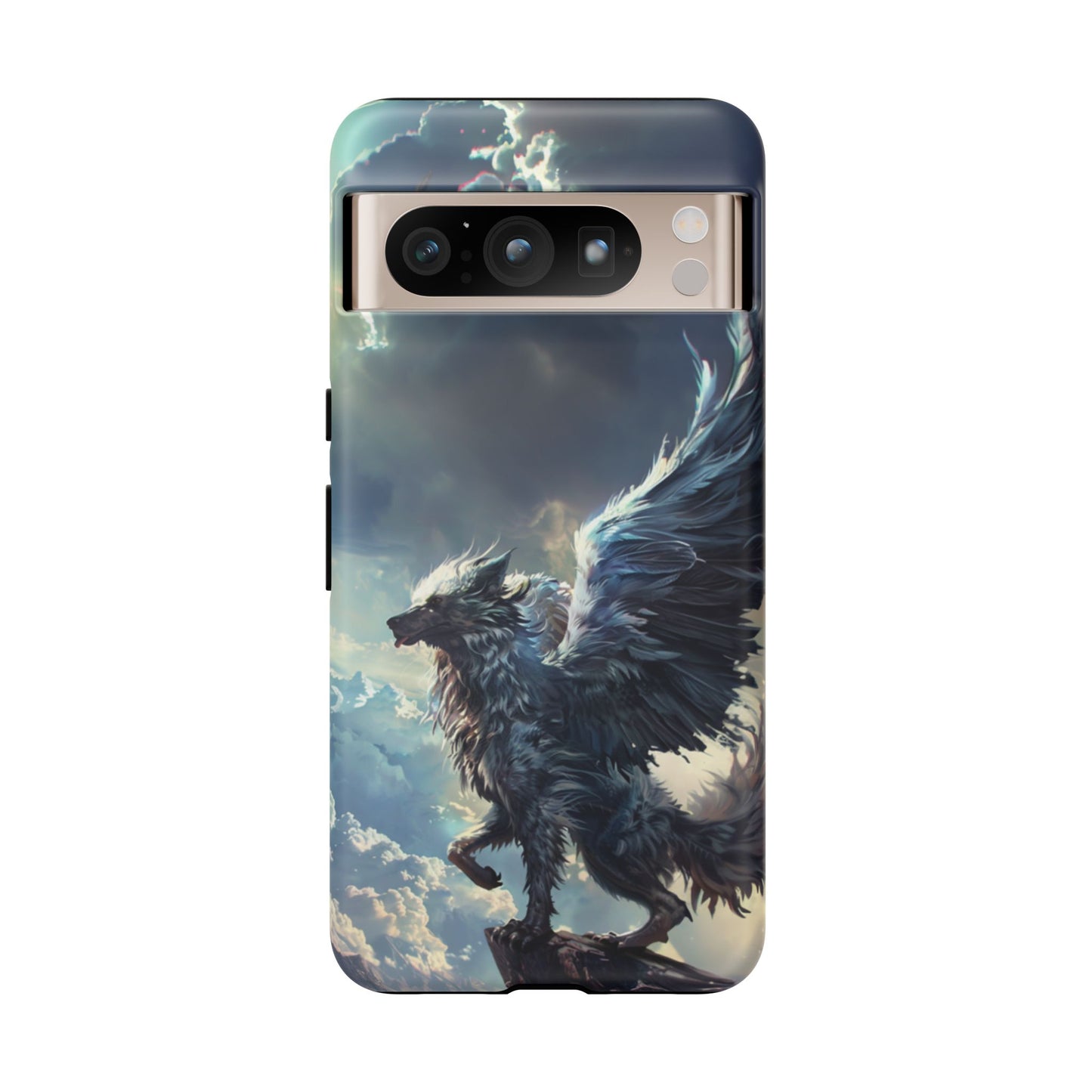 Winged Wolf Protector - iPhone, Google Pixel, Samsung Galaxy