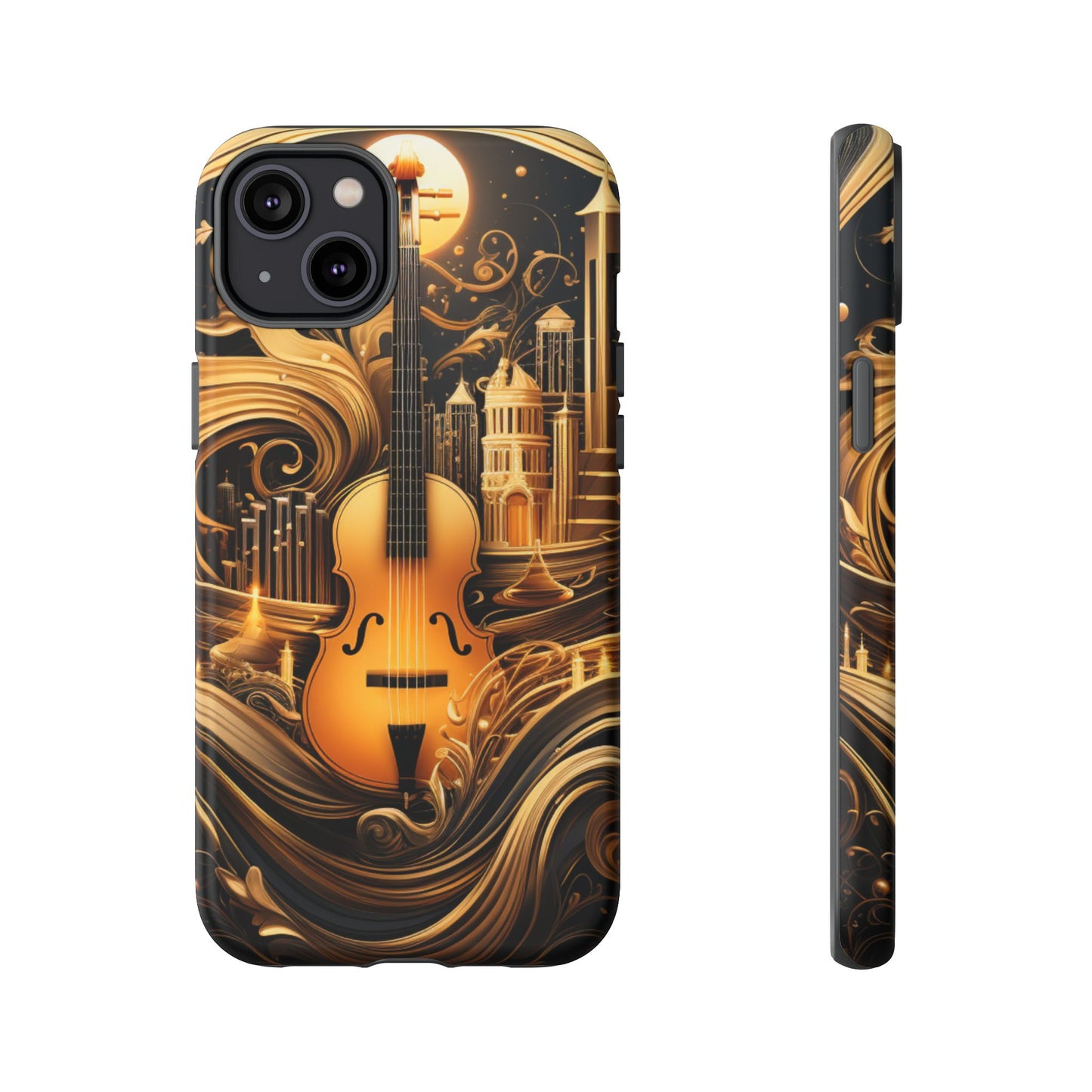 Golden Symphony Phone Case – iPhone, Samsung, Google Pixel