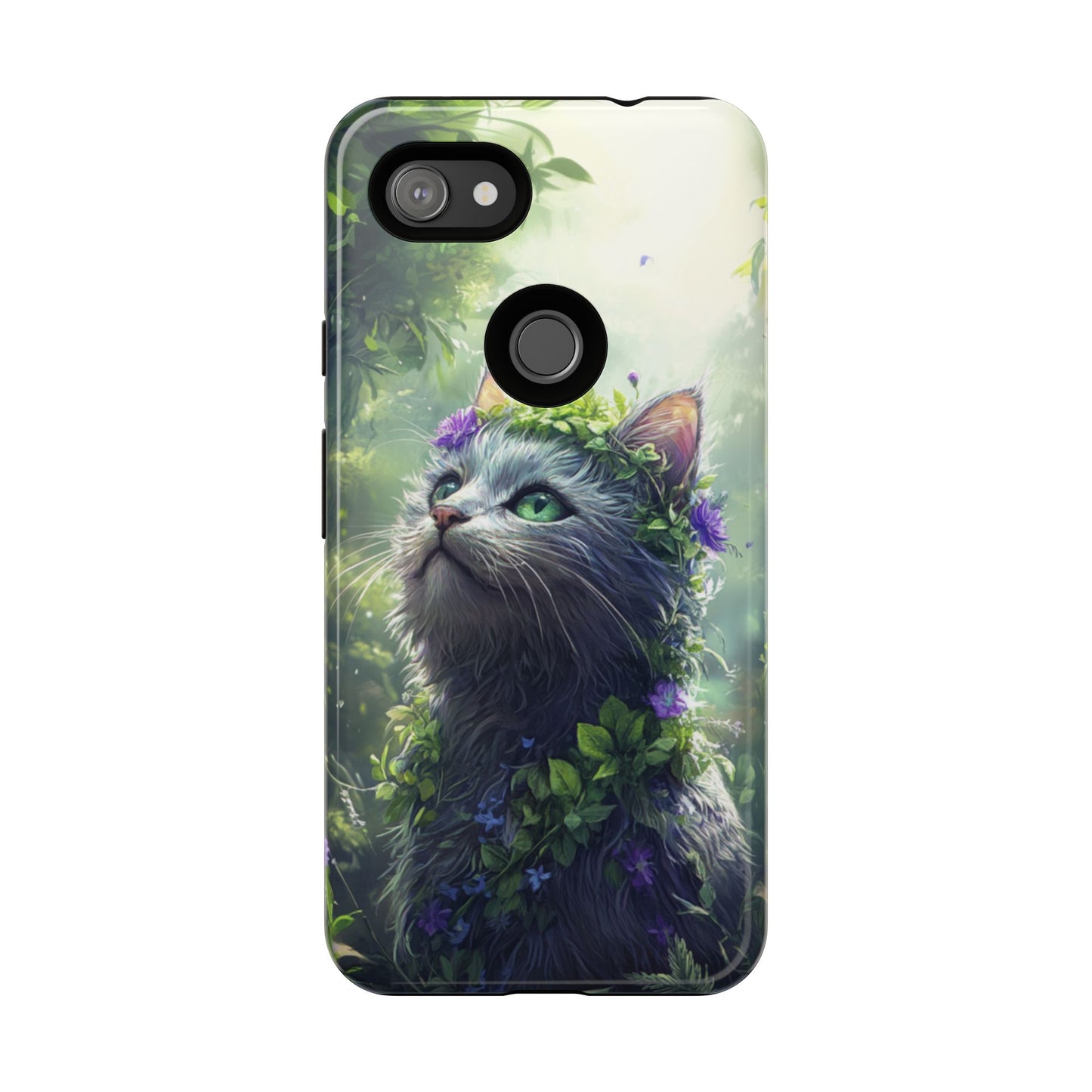 Forest Spirit Cat - Tough Google Pixel Case