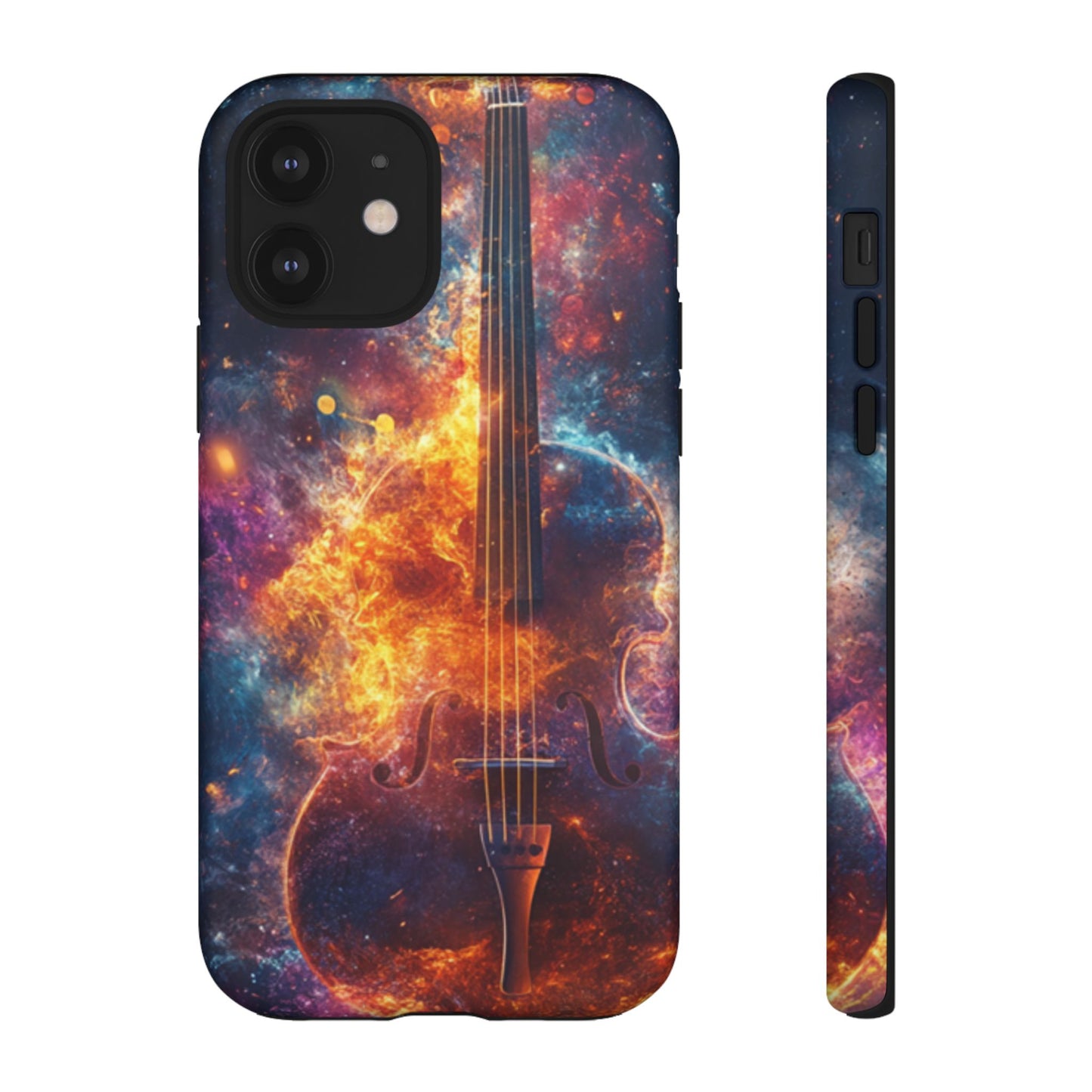 Fiery Violin Galaxy Phone Case – iPhone, Samsung, Google Pixel