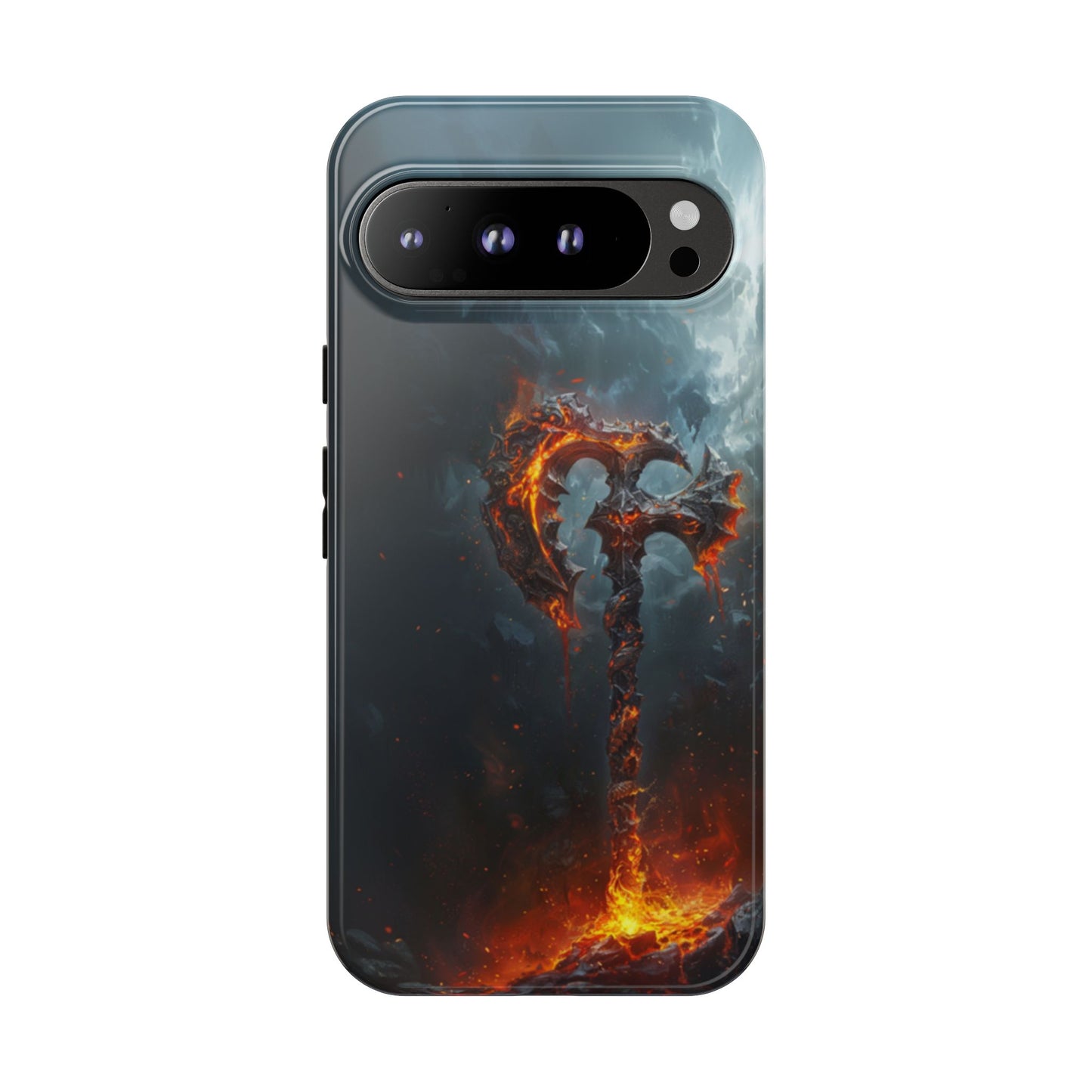 Molten War Axe - Tough Google Pixel Case