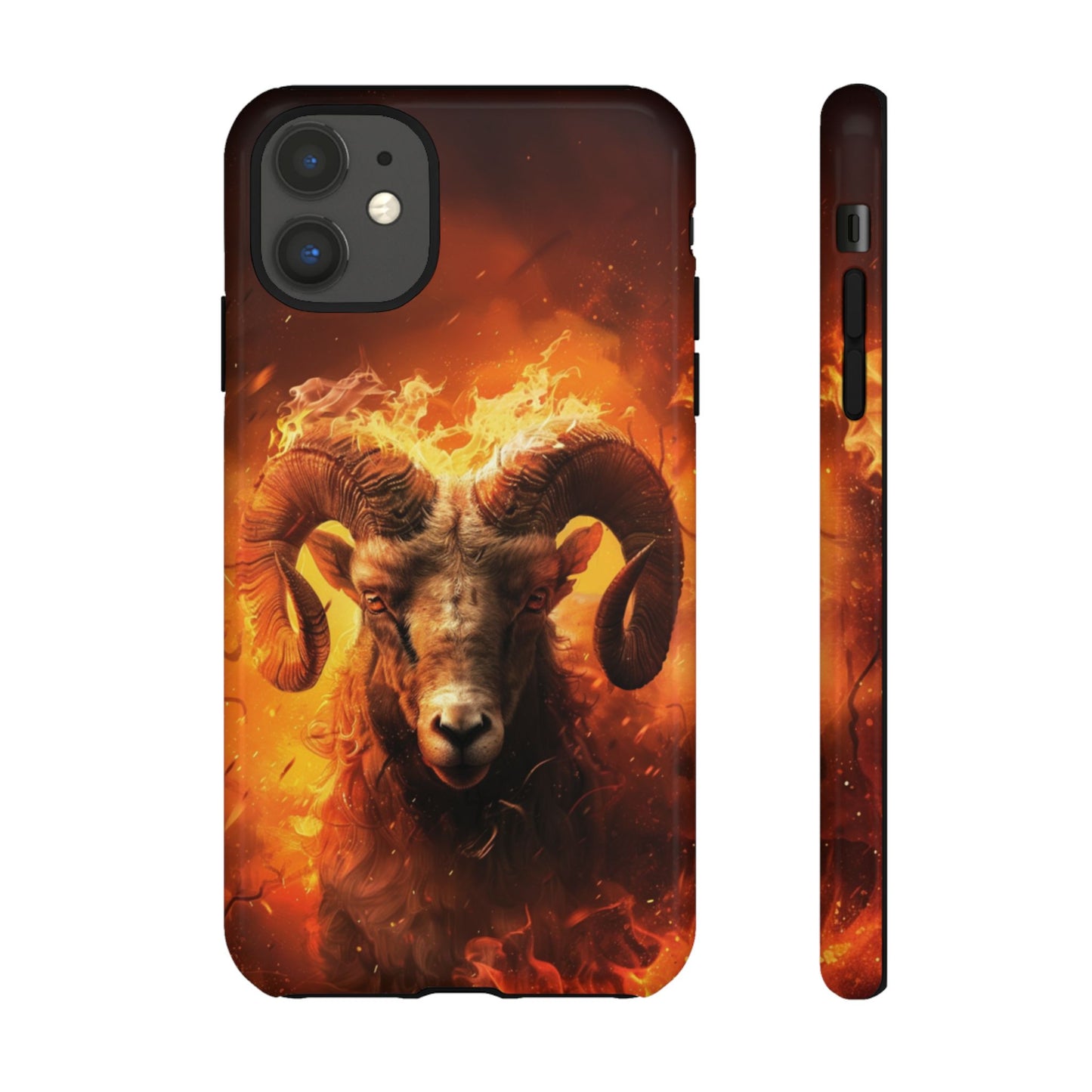 Aries Fire Ram - Tough iPhone Case