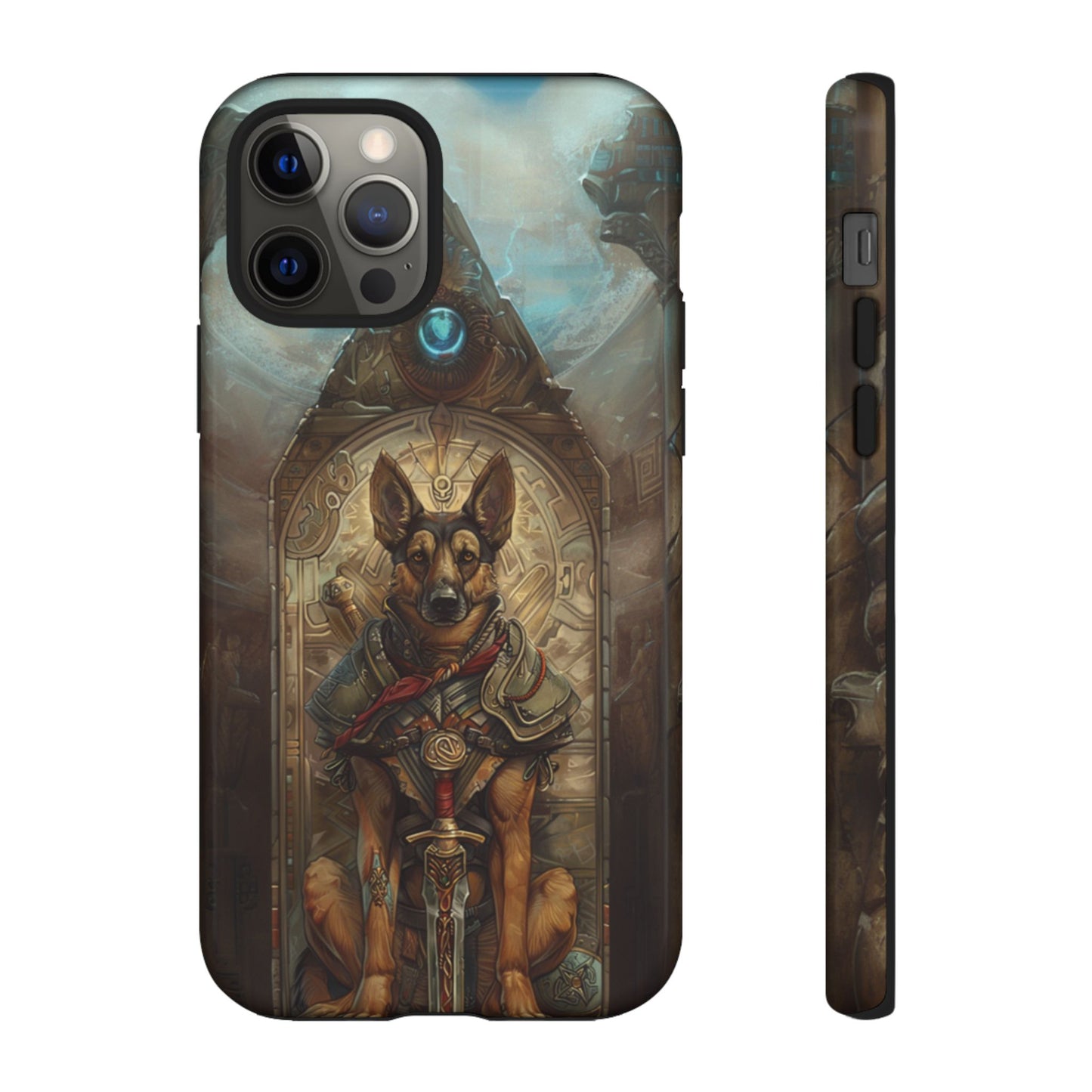 Temple Sentinel Dog – Tough iPhone Case