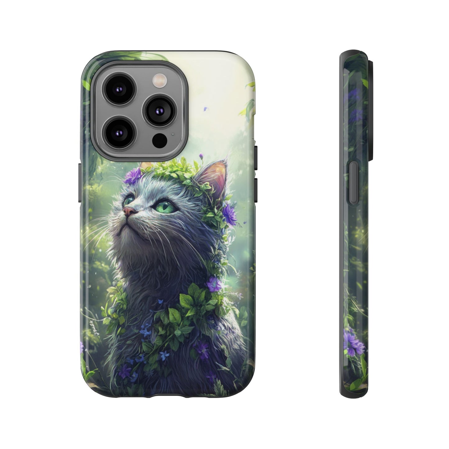 Forest Spirit Cat - Tough iPhone Case
