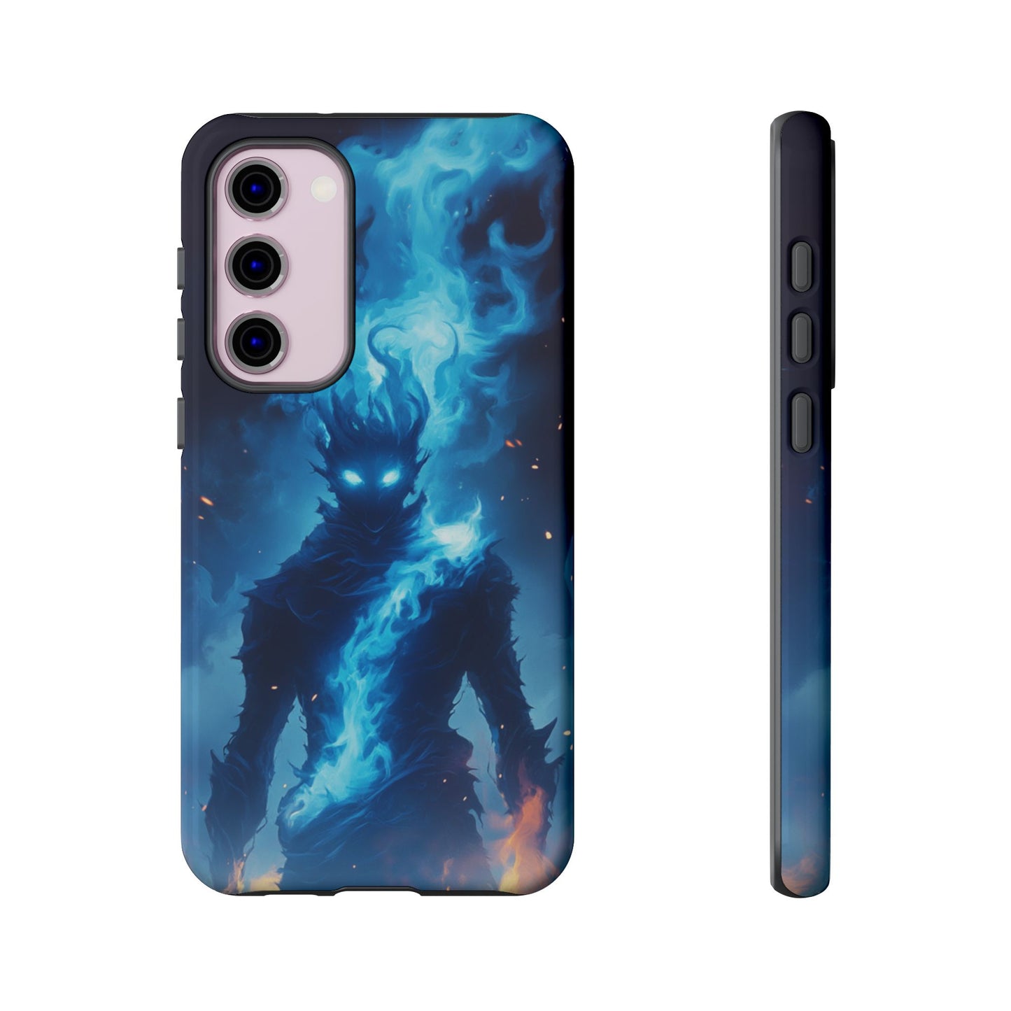Blue Flame Spirit - Tough Samsung Galaxy Case