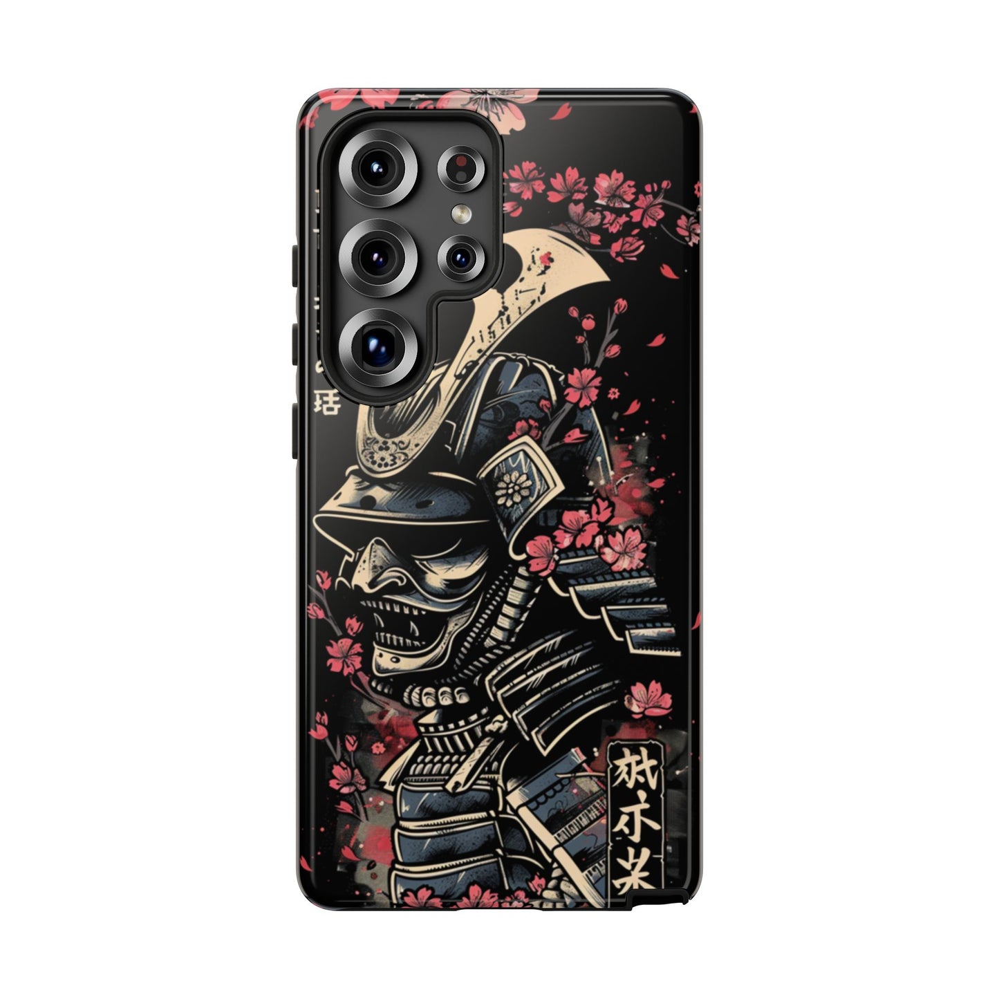 Cherry Blossom Samurai Phone Case – iPhone, Google Pixel, Samsung Galaxy