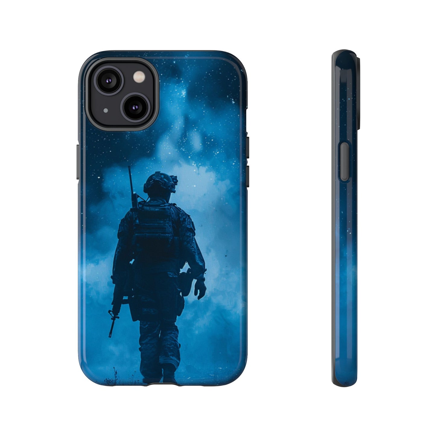 Midnight Sentinel Soldier – Tough iPhone Case