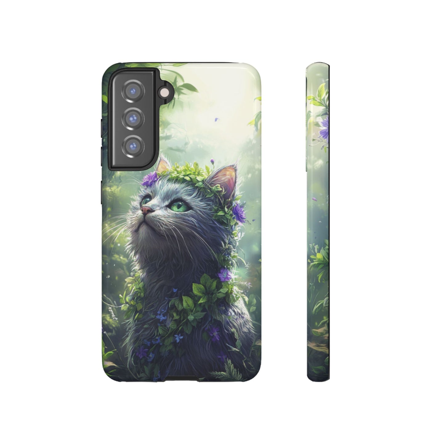 Forest Spirit Cat - Tough Samsung Galaxy Case