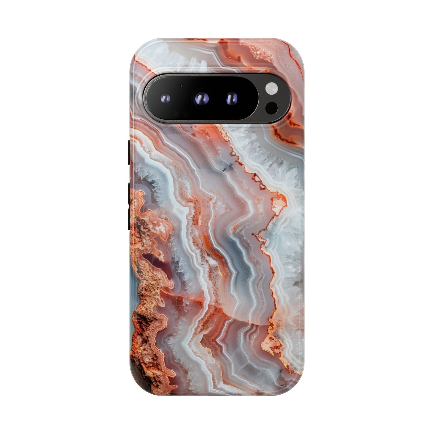 Rose Agate Currents – Tough Google Pixel Case