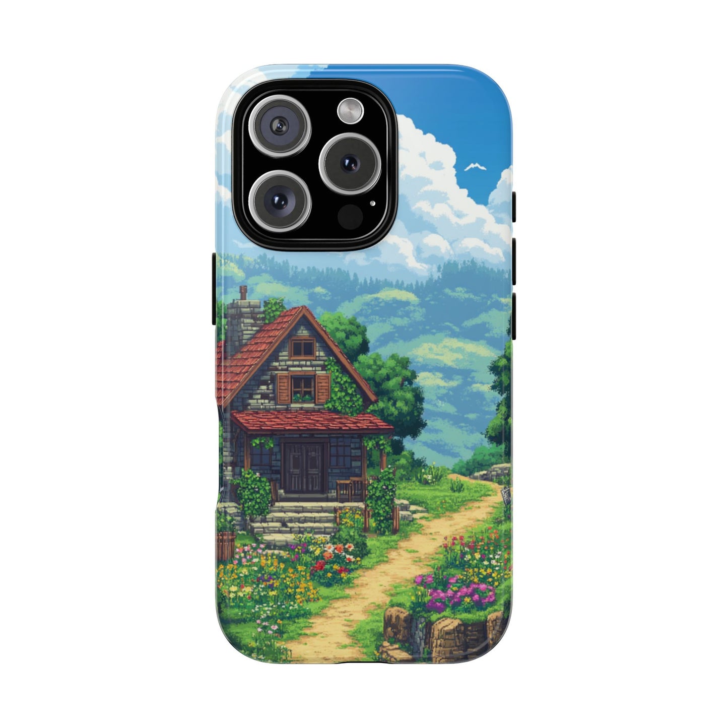 Retro Cottage Escape – Tough iPhone Case