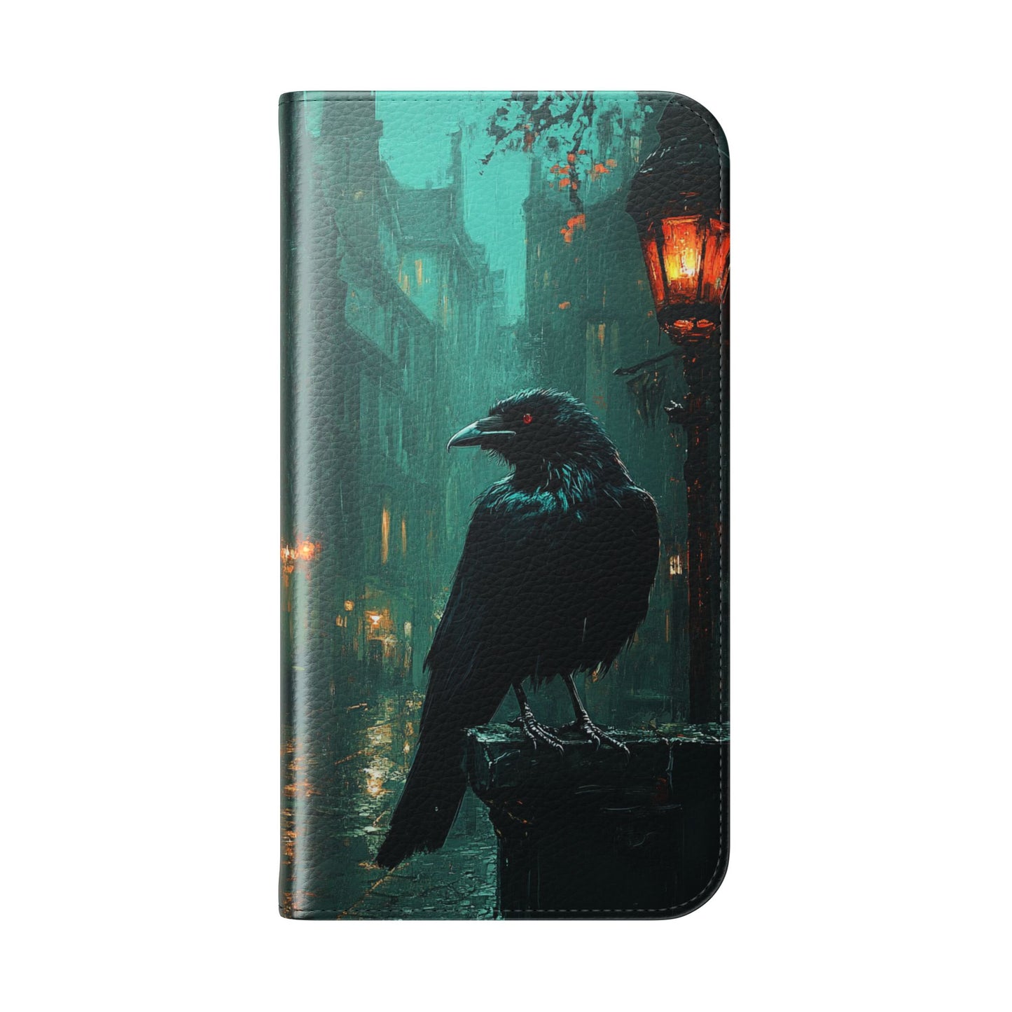 Victorian Raven - Wallet Flip Case
