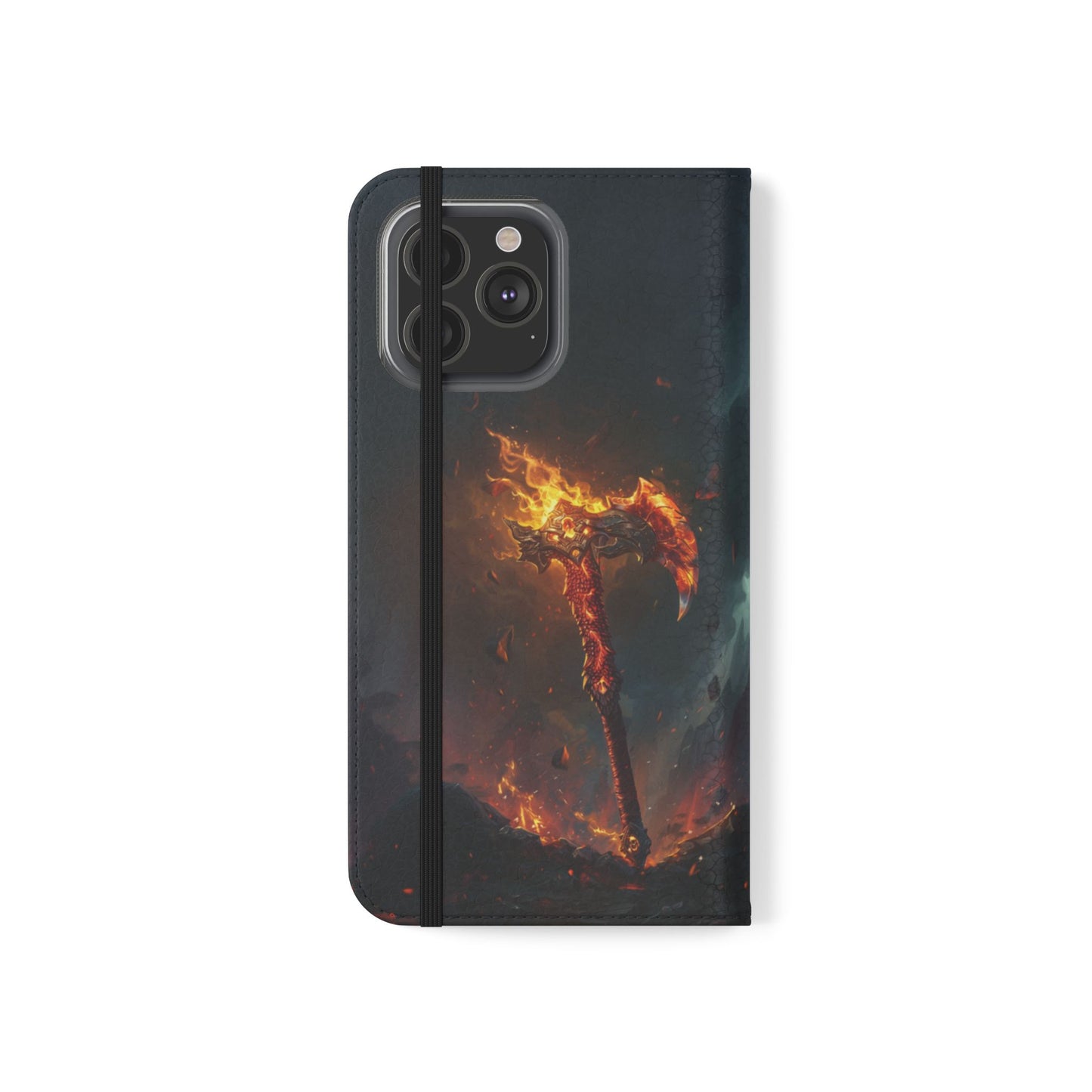 Dragon Fire Axe - Wallet Flip Case