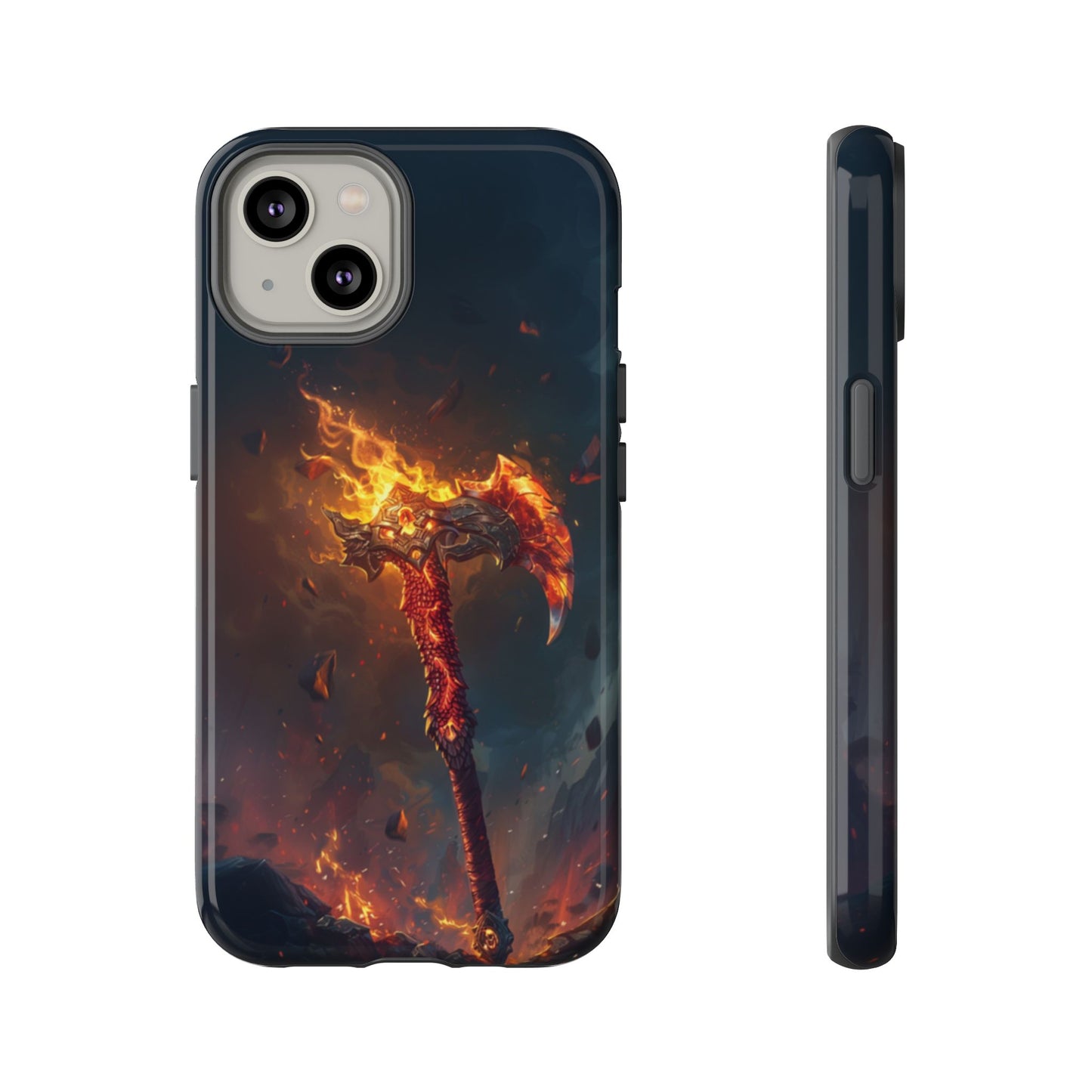 Dragon Fire Axe - Tough iPhone Case