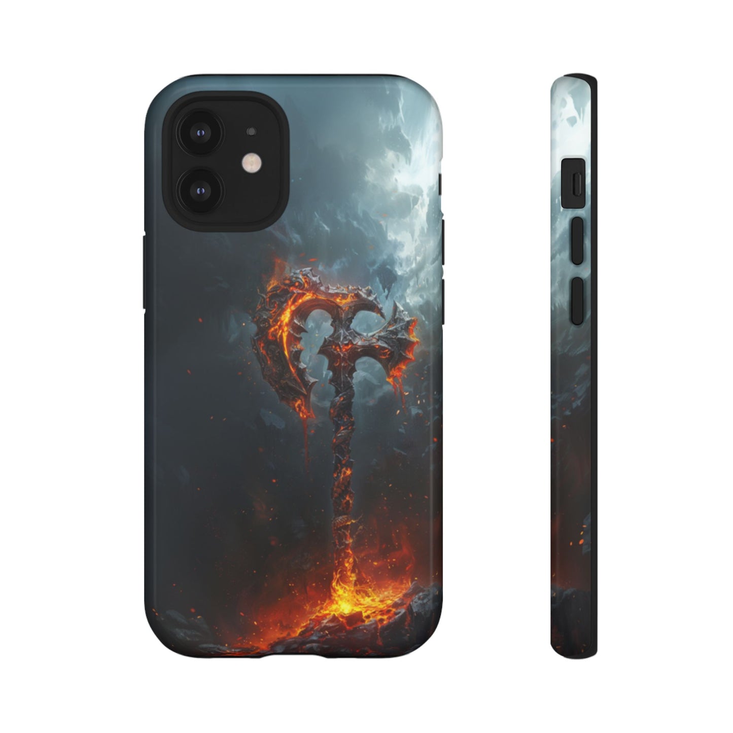 Molten War Axe - Tough iPhone Case