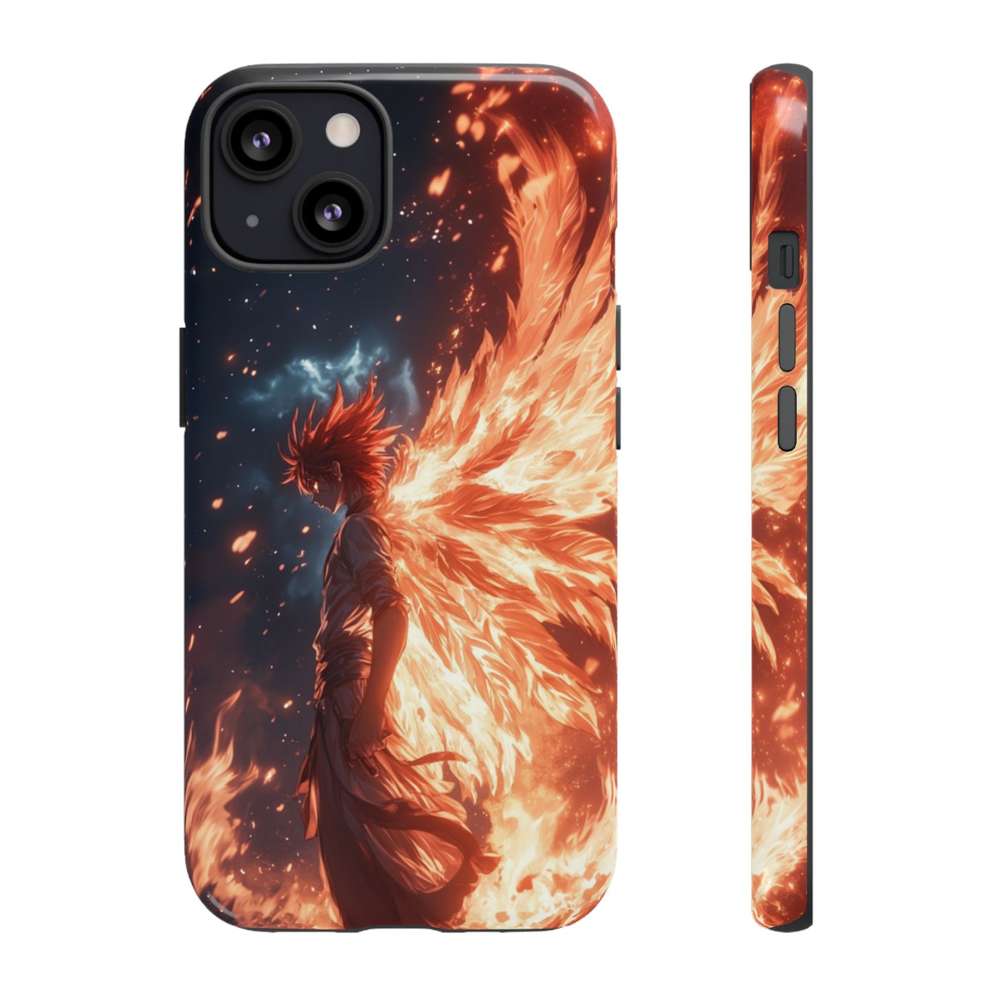 Flaming Guardian Phone Case – iPhone, Samsung, Google Pixel