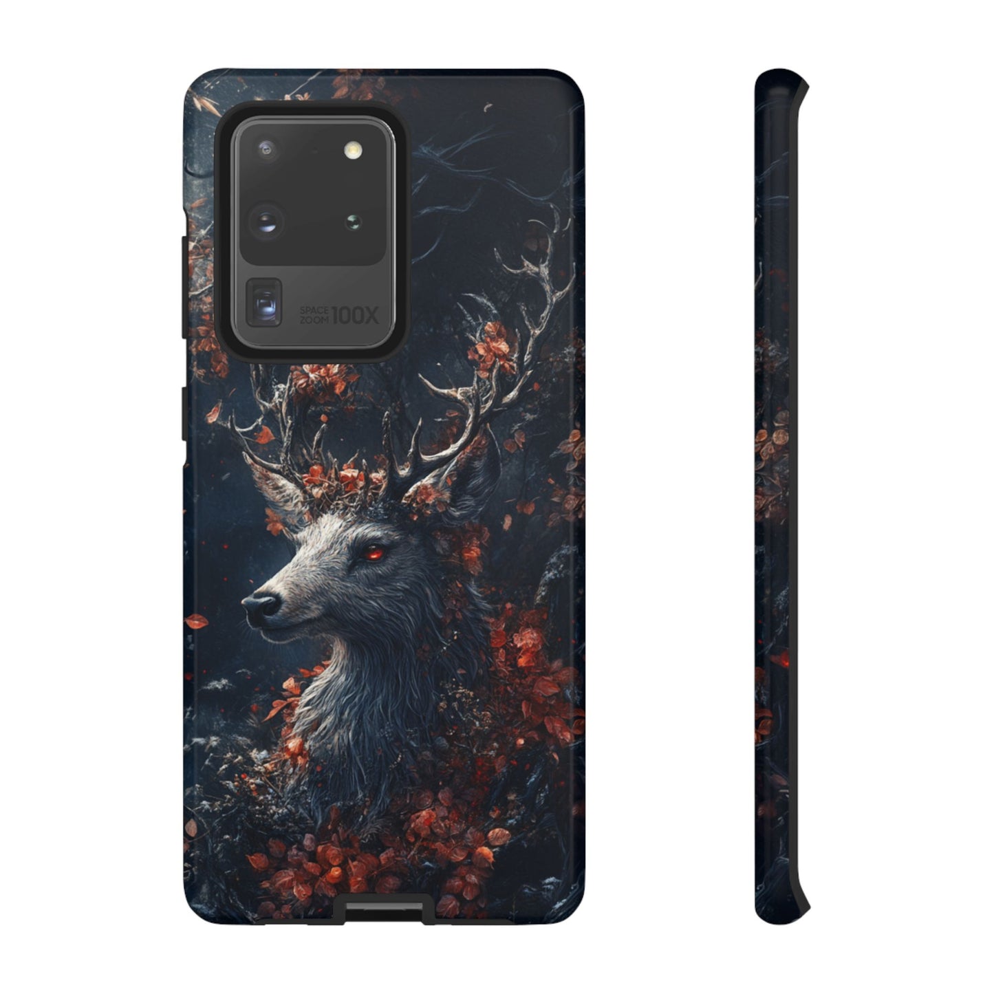 Crimson Stag Blossom – Tough Samsung Galaxy Case