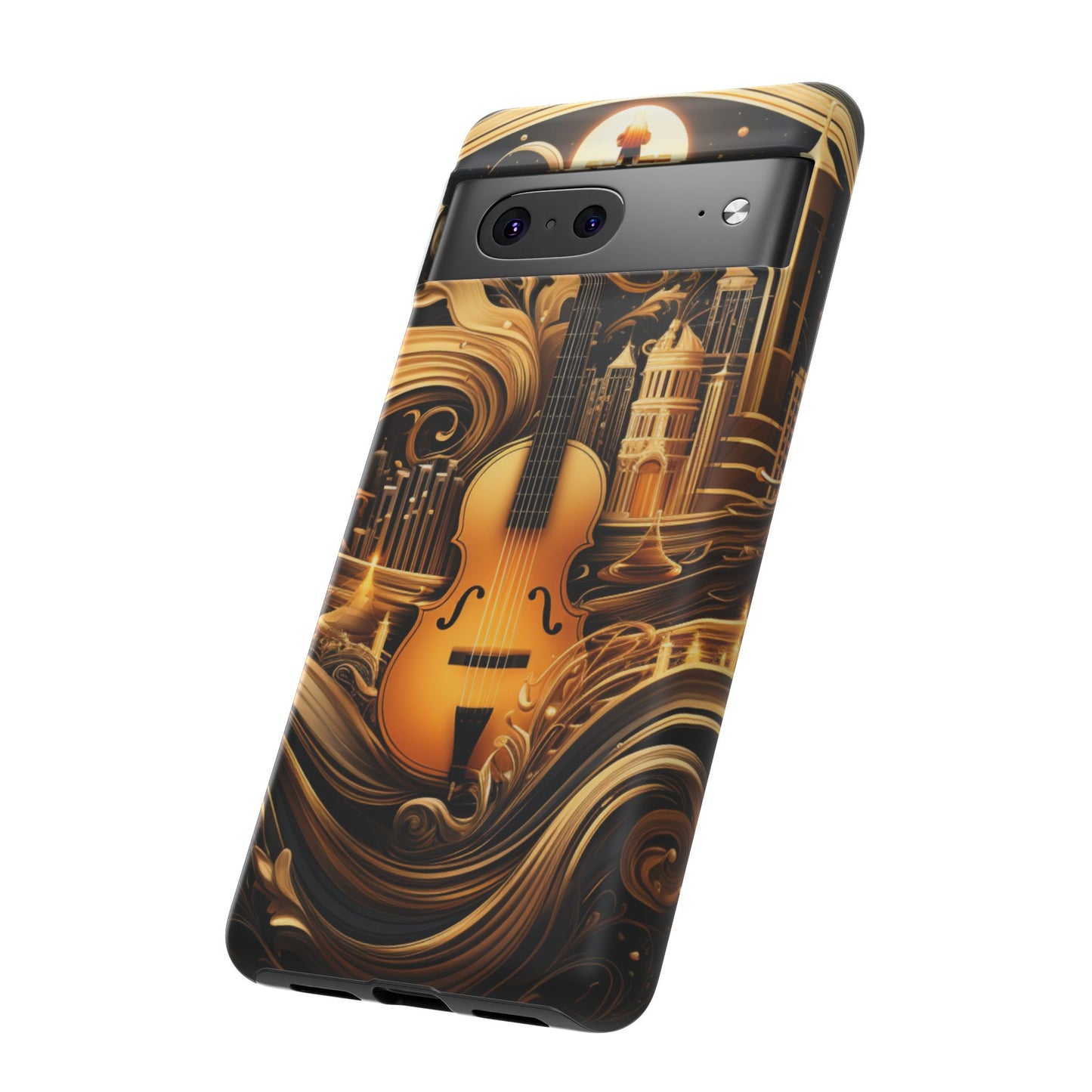 Golden Symphony Phone Case – iPhone, Samsung, Google Pixel