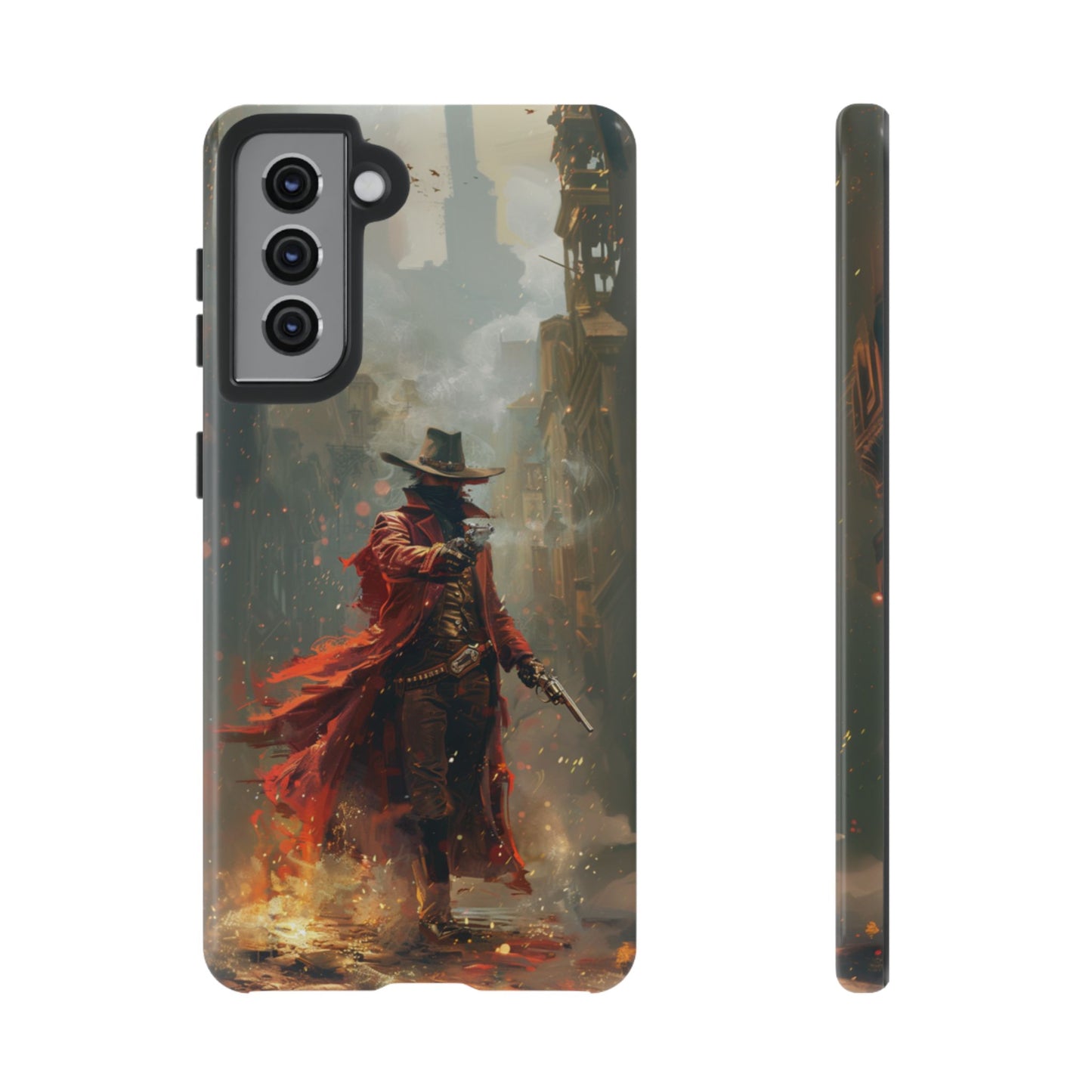 Crimson Gunslinger – Tough Samsung Galaxy Case