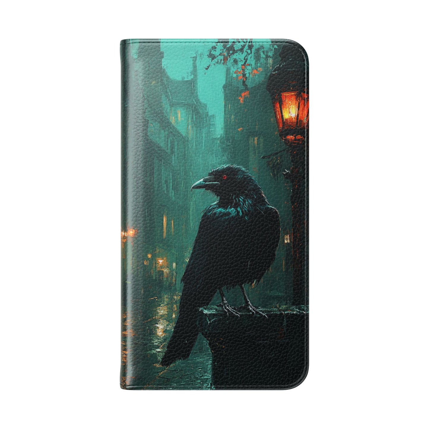 Victorian Raven - Wallet Flip Case