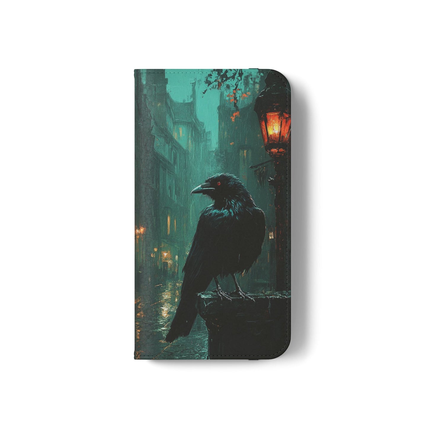 Victorian Raven - Wallet Flip Case