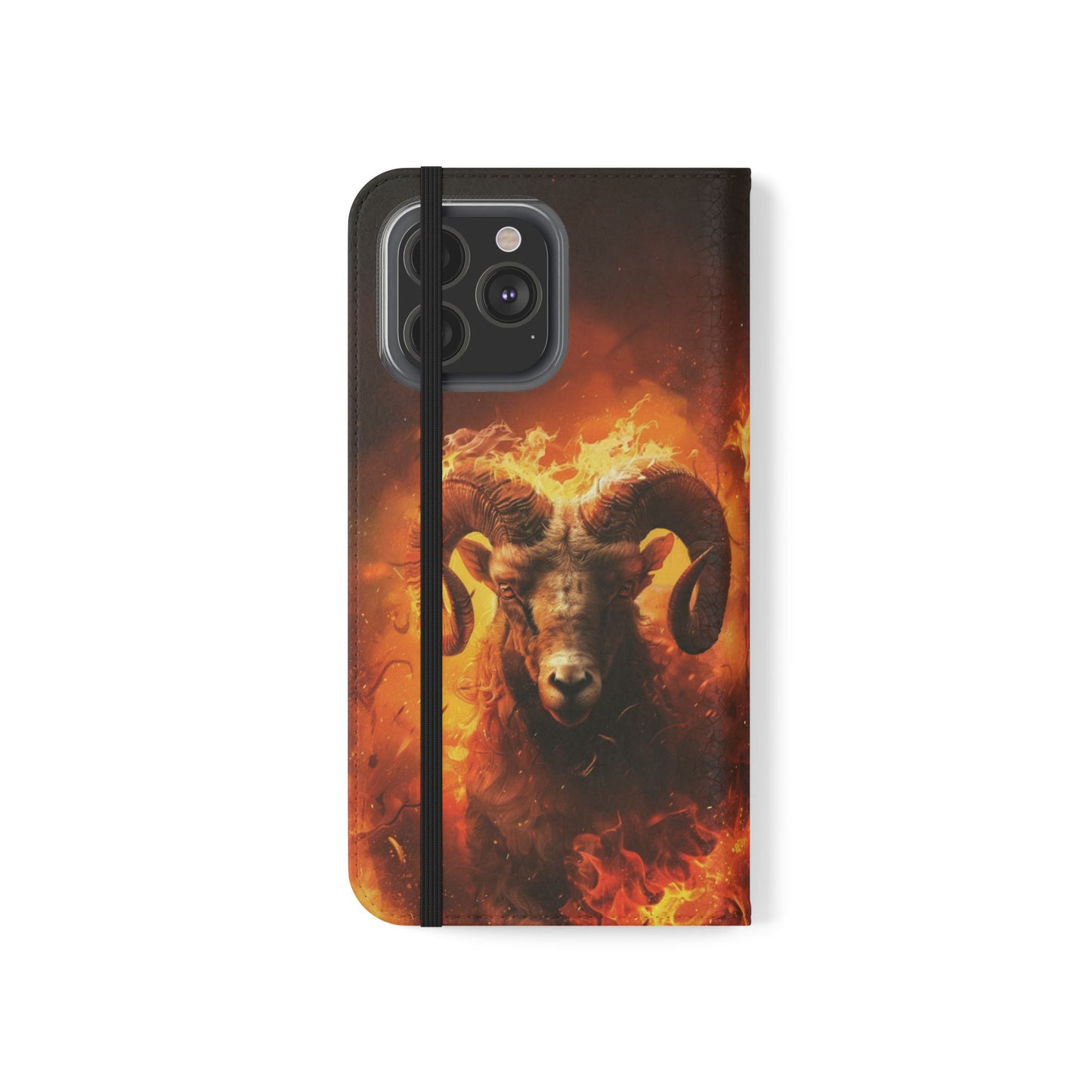 Aries Fire Ram - Wallet Flip Case