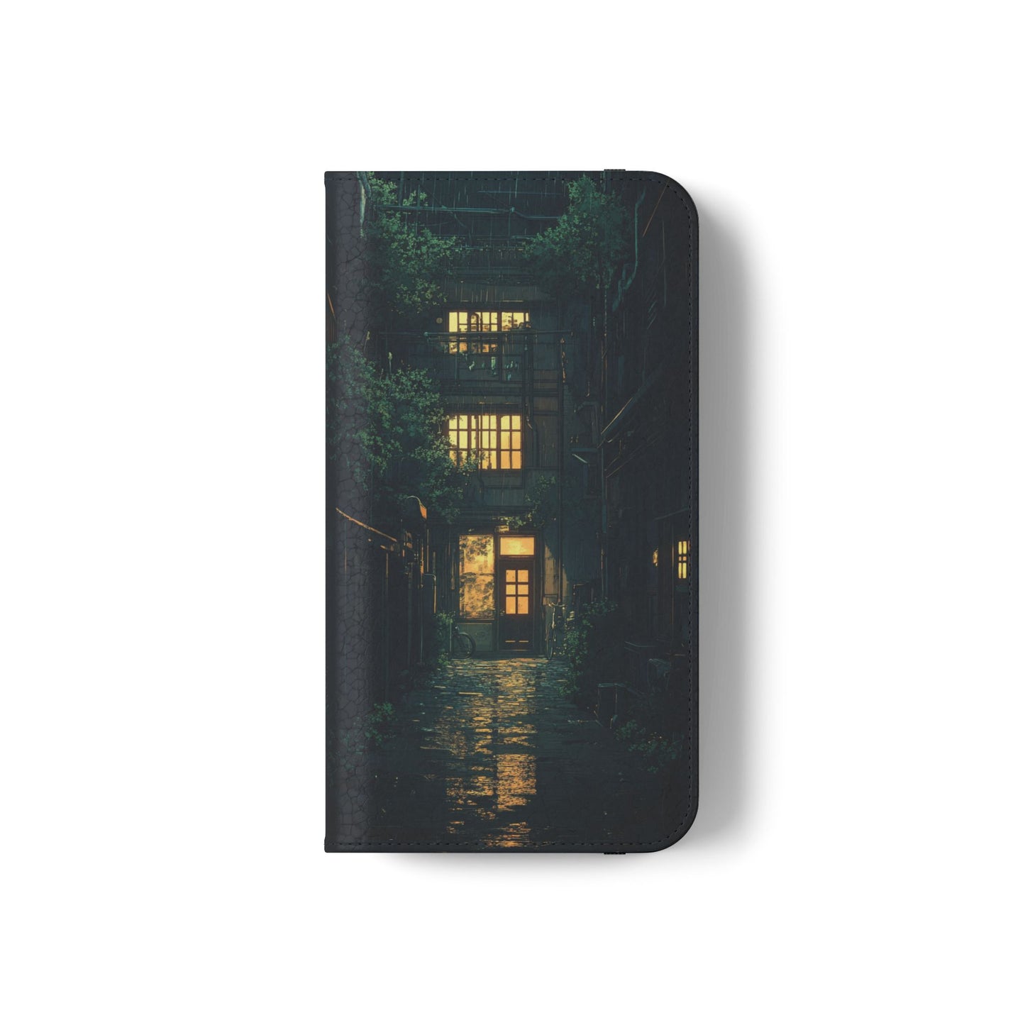 Rainy Alley - Wallet Flip Case