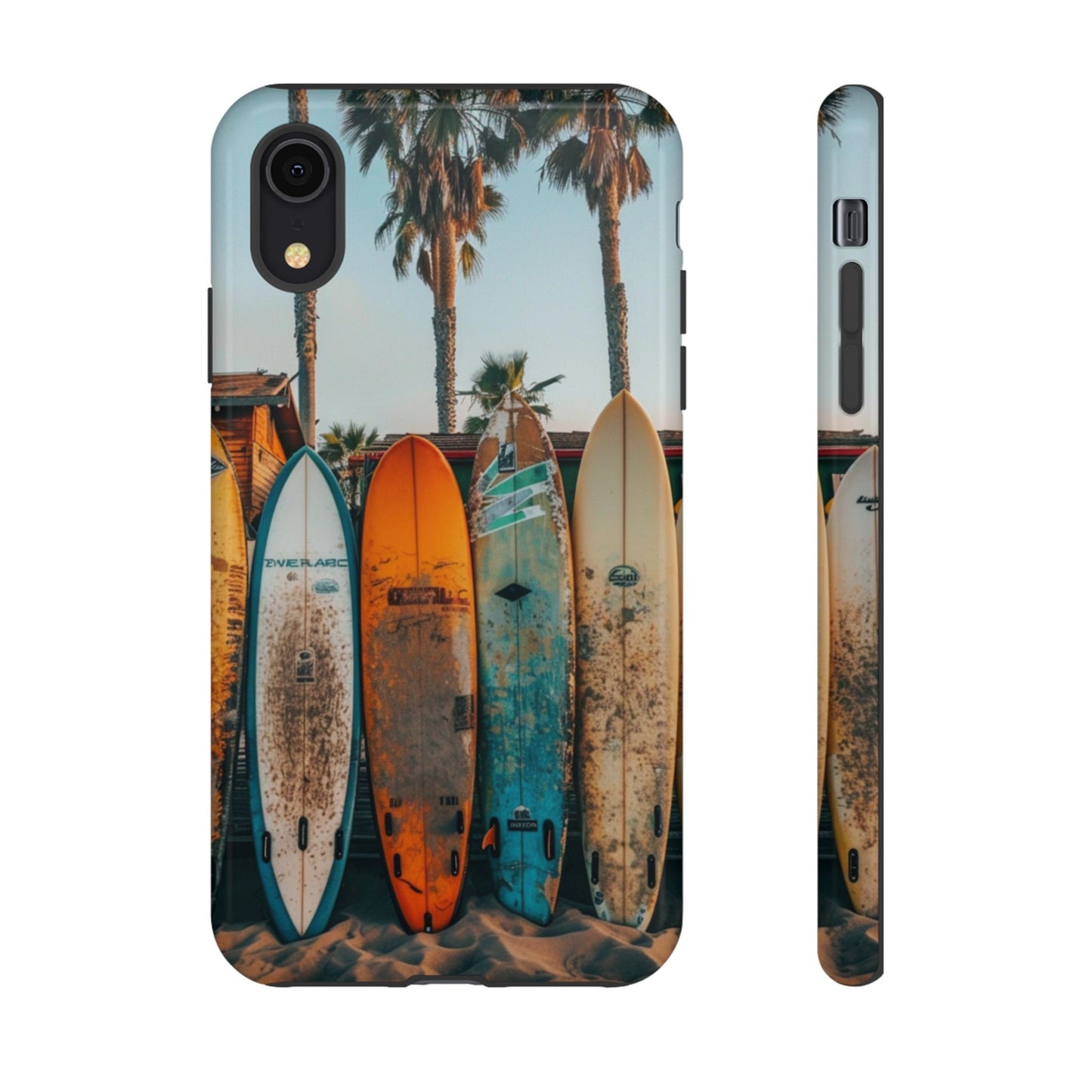 Beach Surfboards - Tough iPhone Case