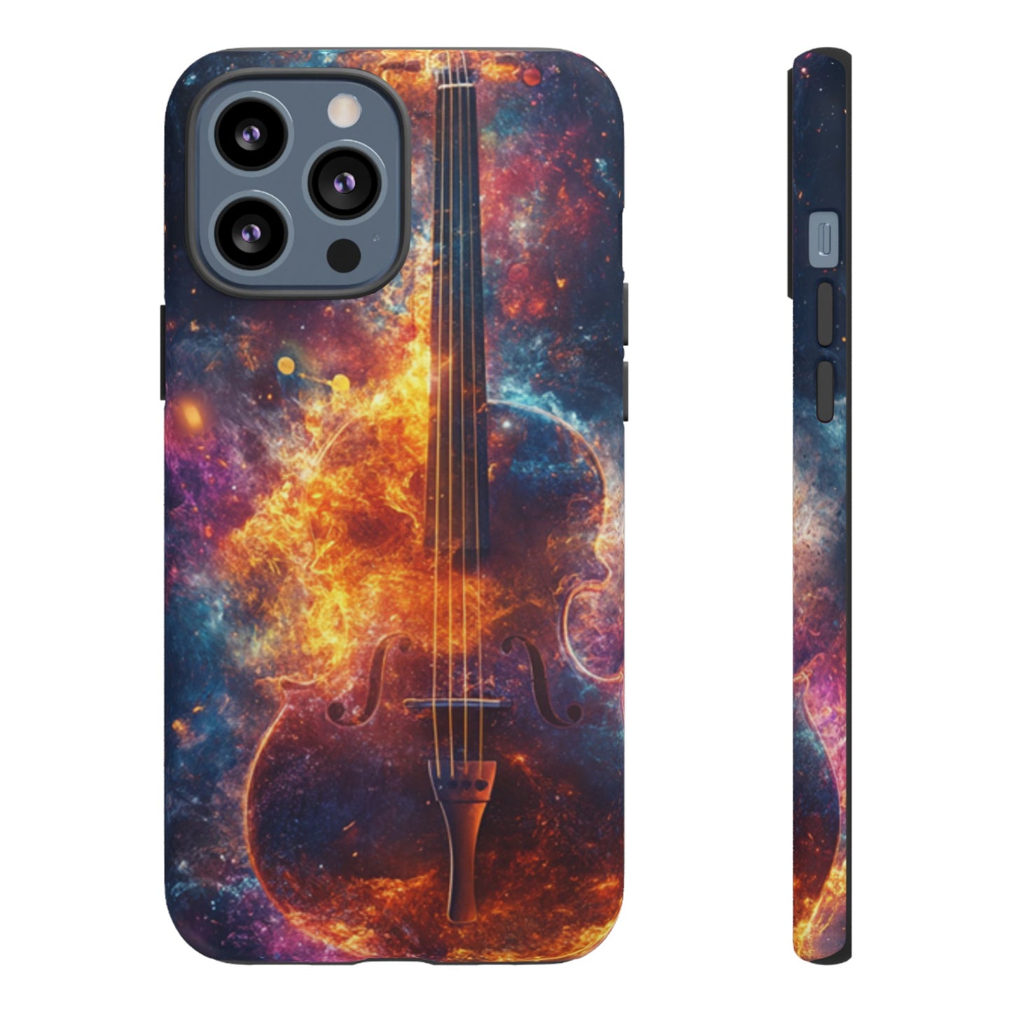 Fiery Violin Galaxy Phone Case – iPhone, Samsung, Google Pixel