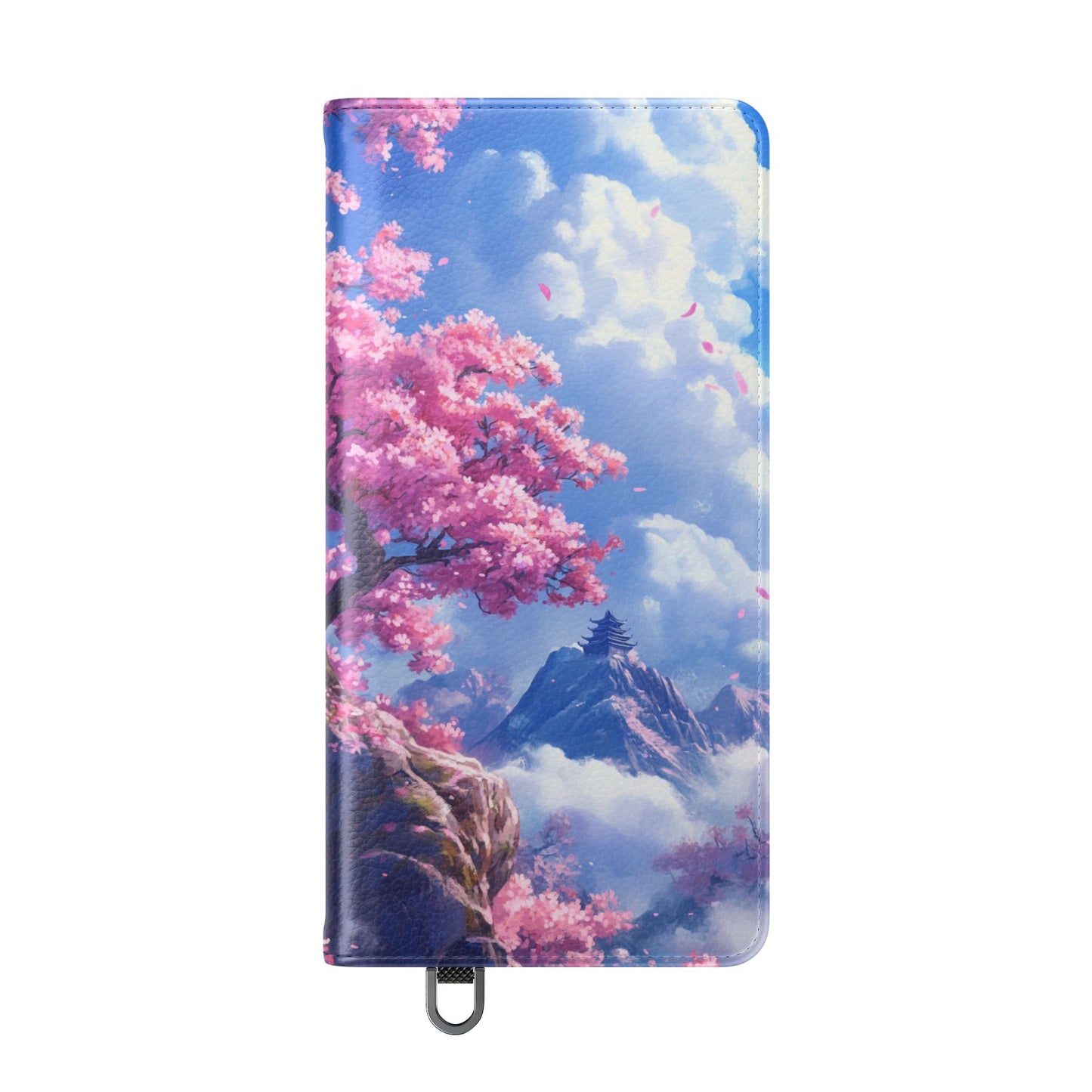 Sakura Sky Temple - Wallet Flip Case