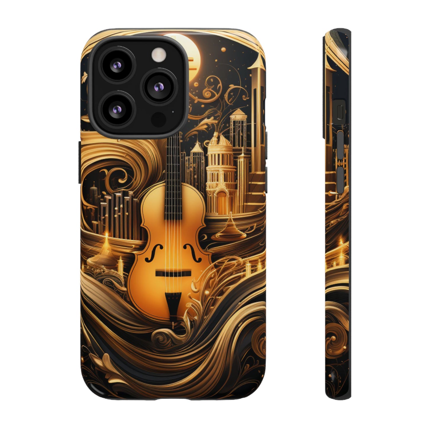 Golden Symphony Phone Case – iPhone, Samsung, Google Pixel
