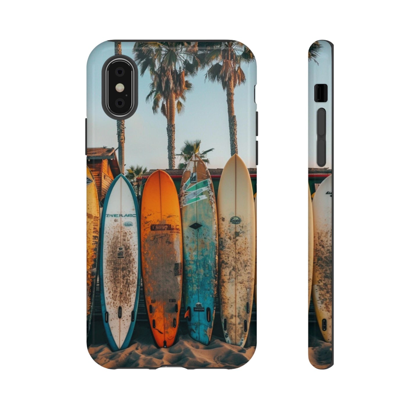 Beach Surfboards - Tough iPhone Case