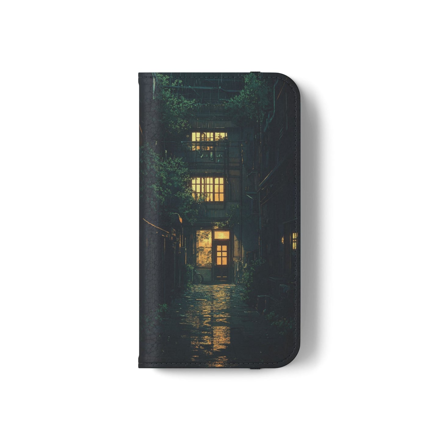 Rainy Alley - Wallet Flip Case