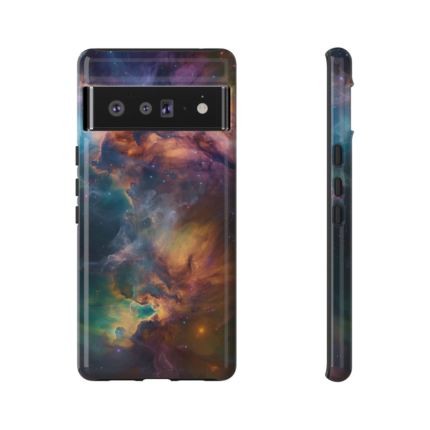 Celestial Nebula Drift – Tough Google Pixel Case