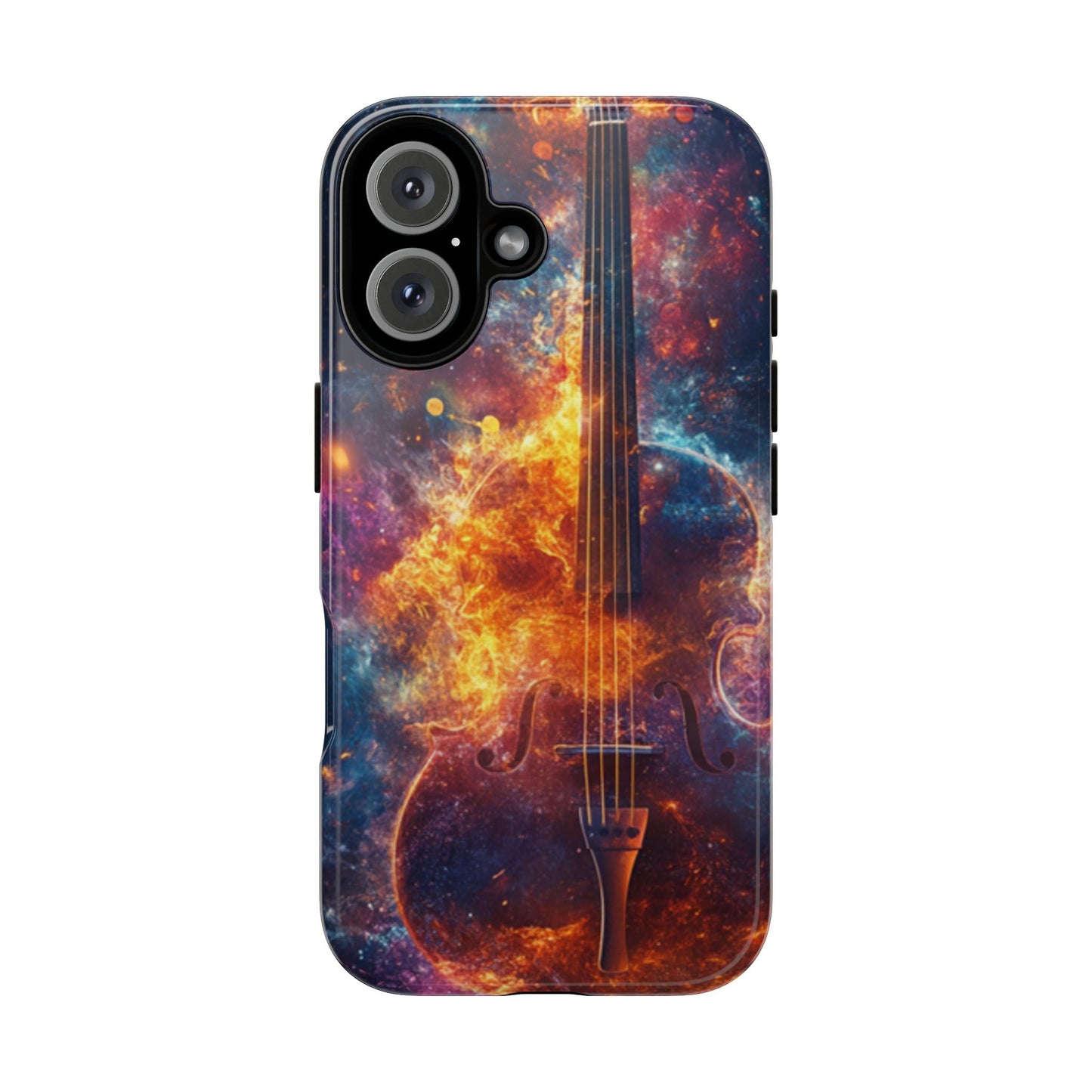Fiery Violin Galaxy Phone Case – iPhone, Samsung, Google Pixel
