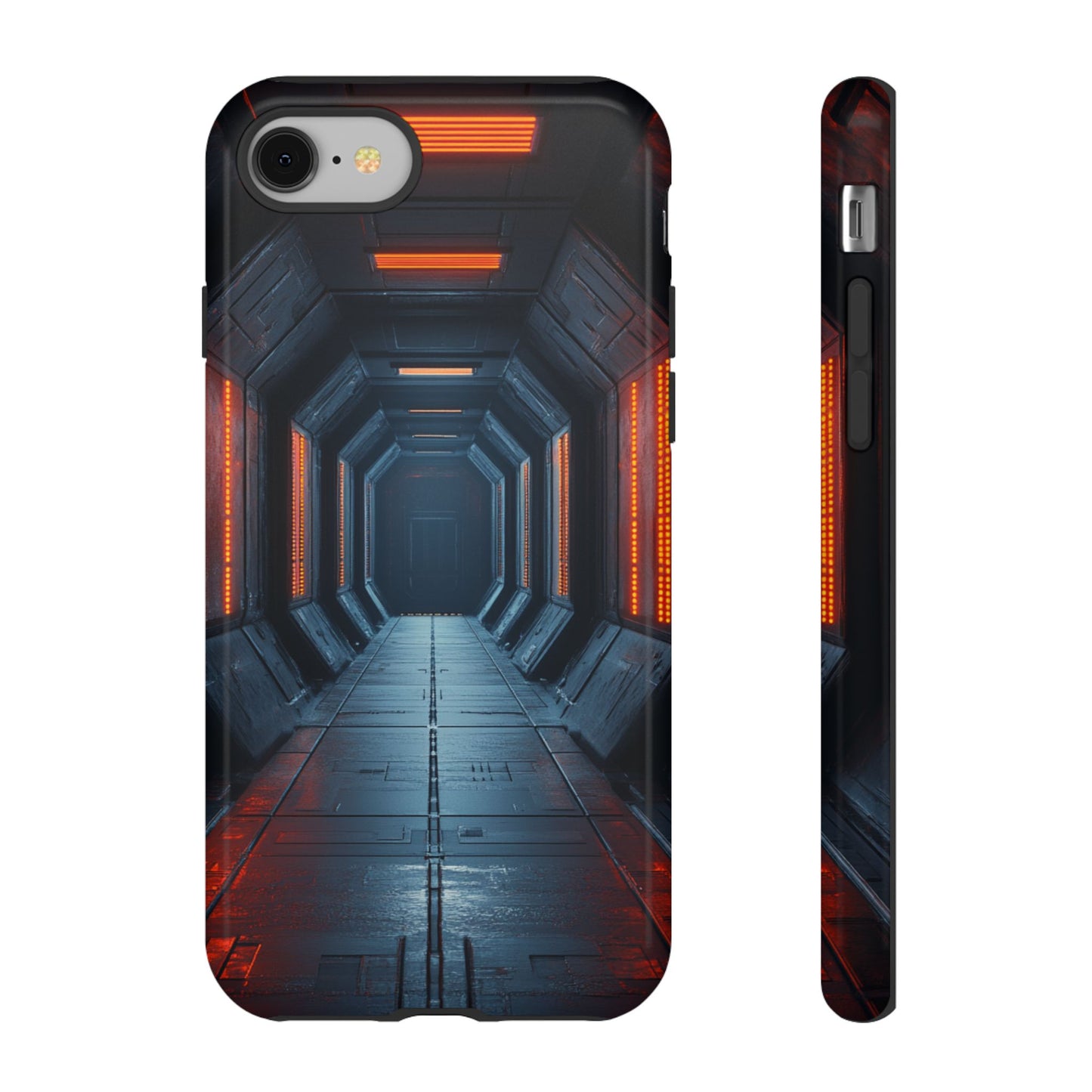 Red Alert Corridor – Tough iPhone Case