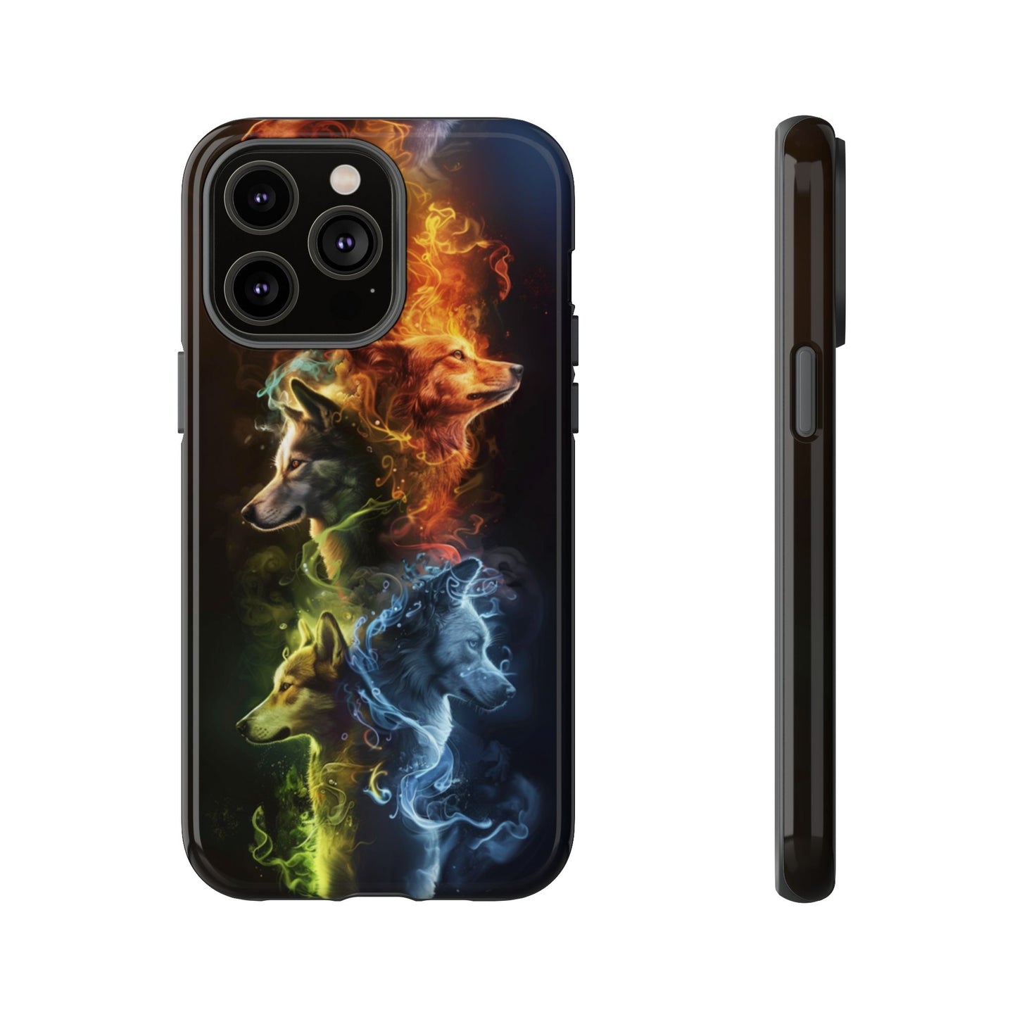 Elemental Wolf Pack – Tough iPhone Case