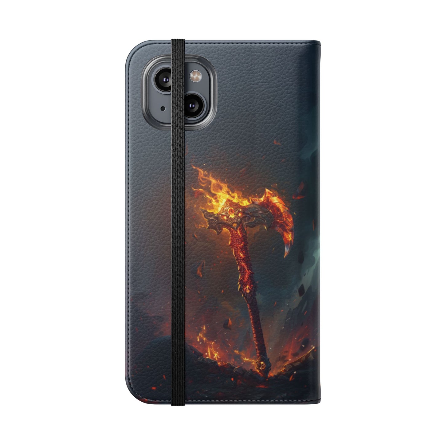 Dragon Fire Axe - Wallet Flip Case