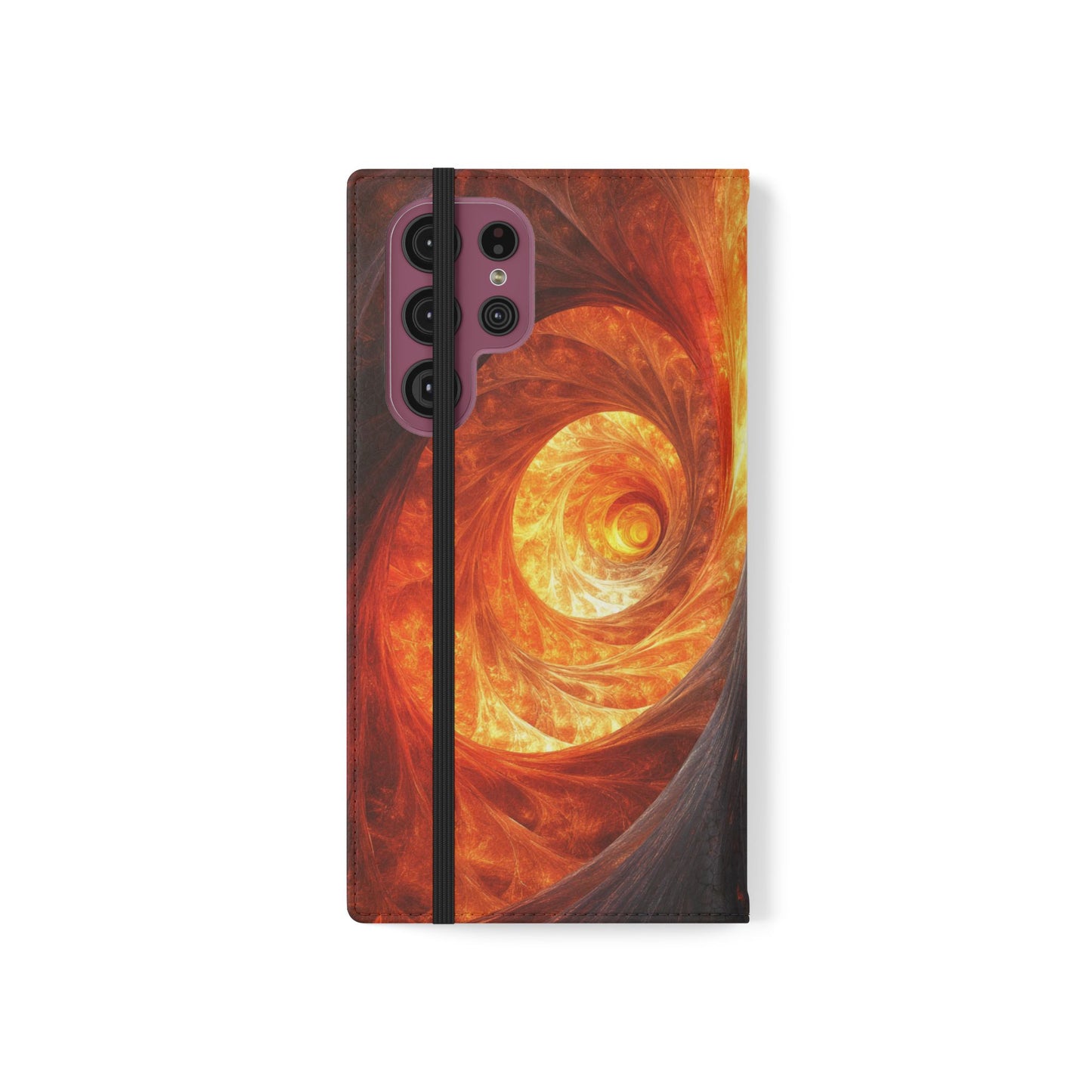 Fire Spiral - Wallet Flip Case