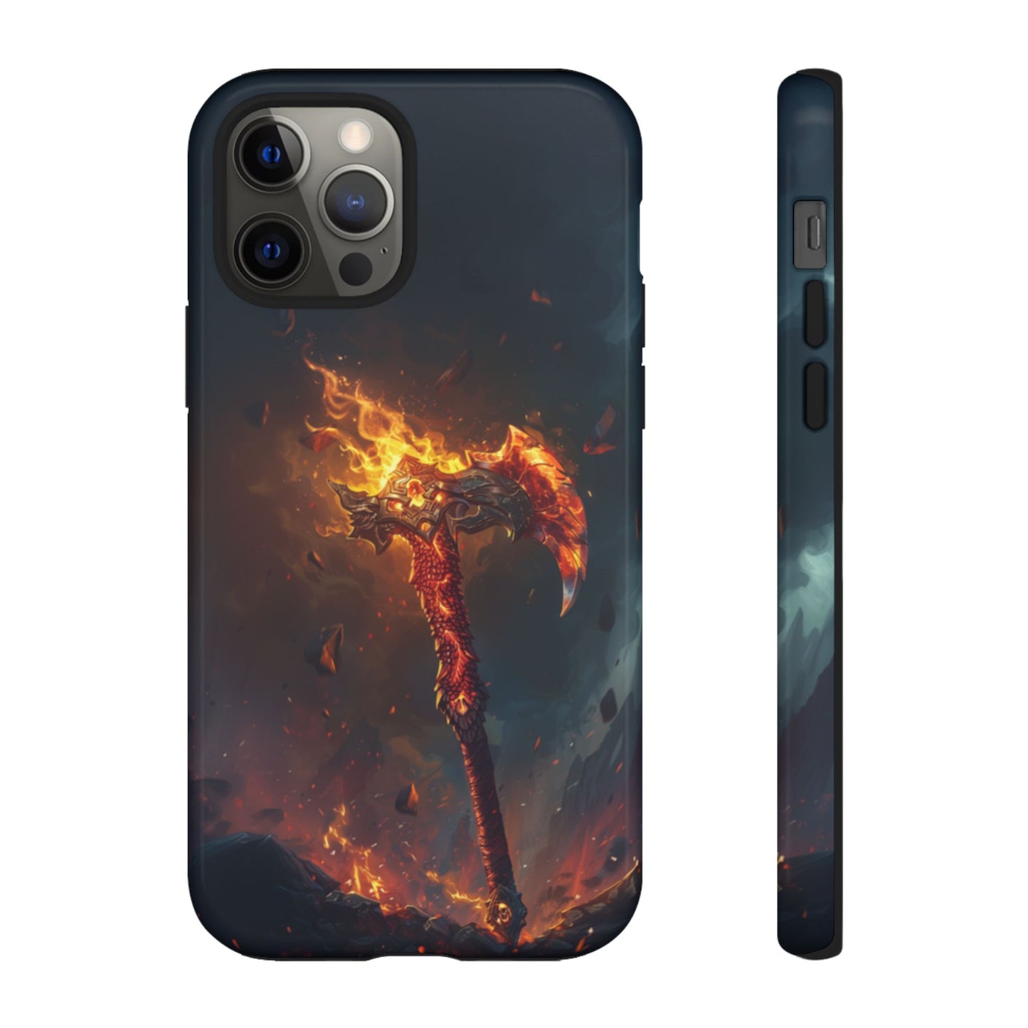 Dragon Fire Axe - Tough iPhone Case