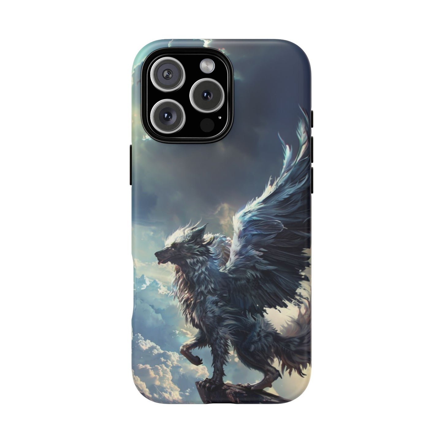 Winged Wolf Protector - iPhone, Google Pixel, Samsung Galaxy
