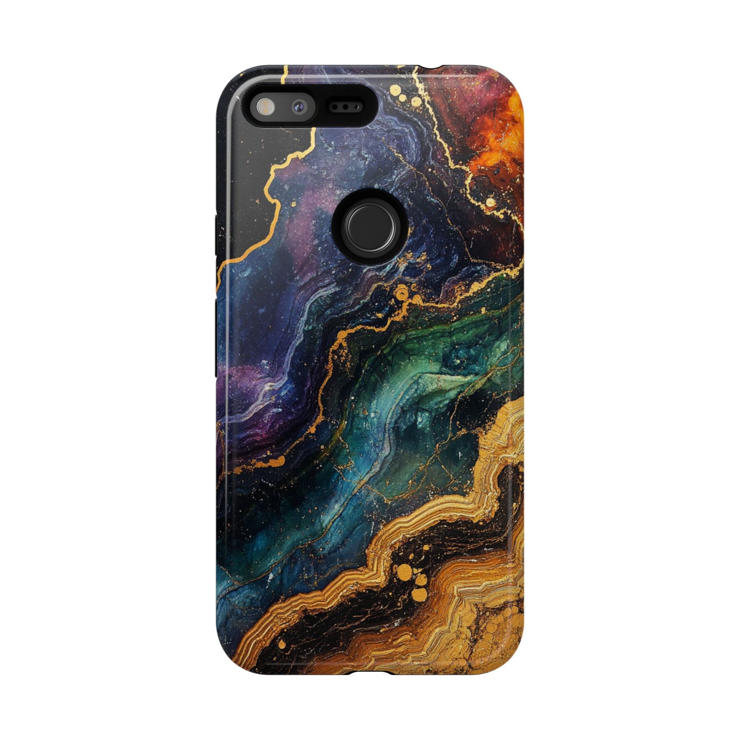Cosmic Agate Veins – Tough Google Pixel Case