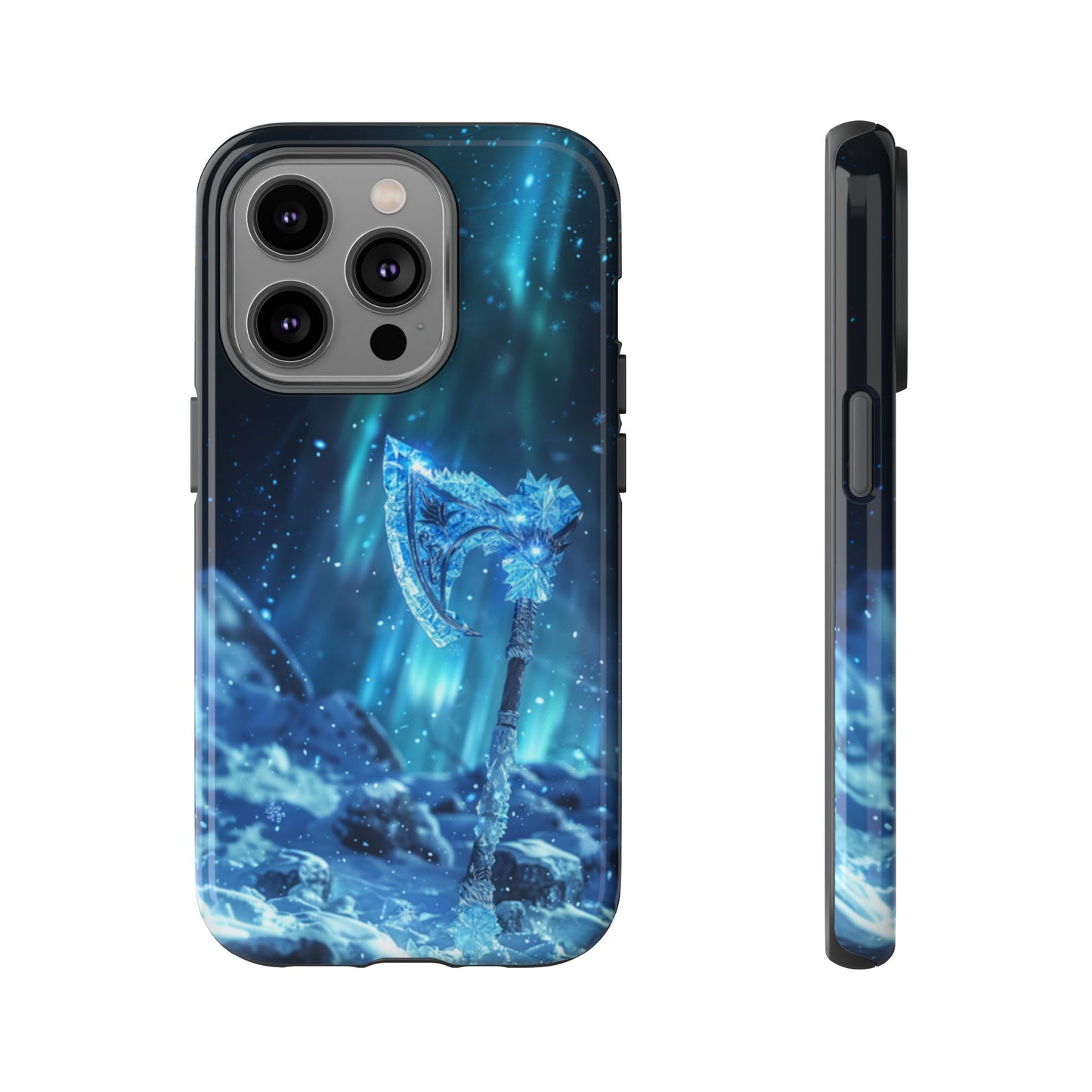 Aurora Ice Axe - Tough iPhone Case