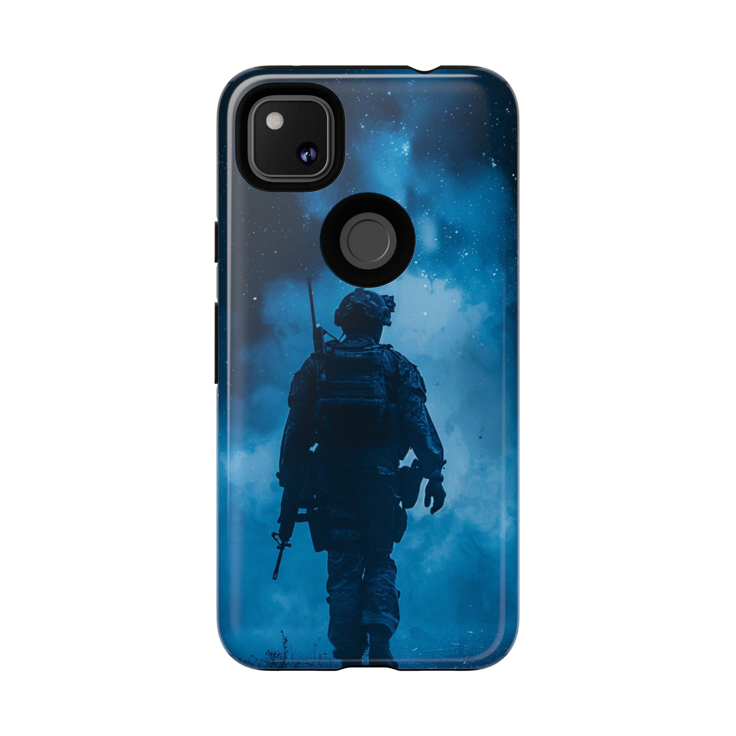 Midnight Sentinel Soldier – Tough Google Pixel Case