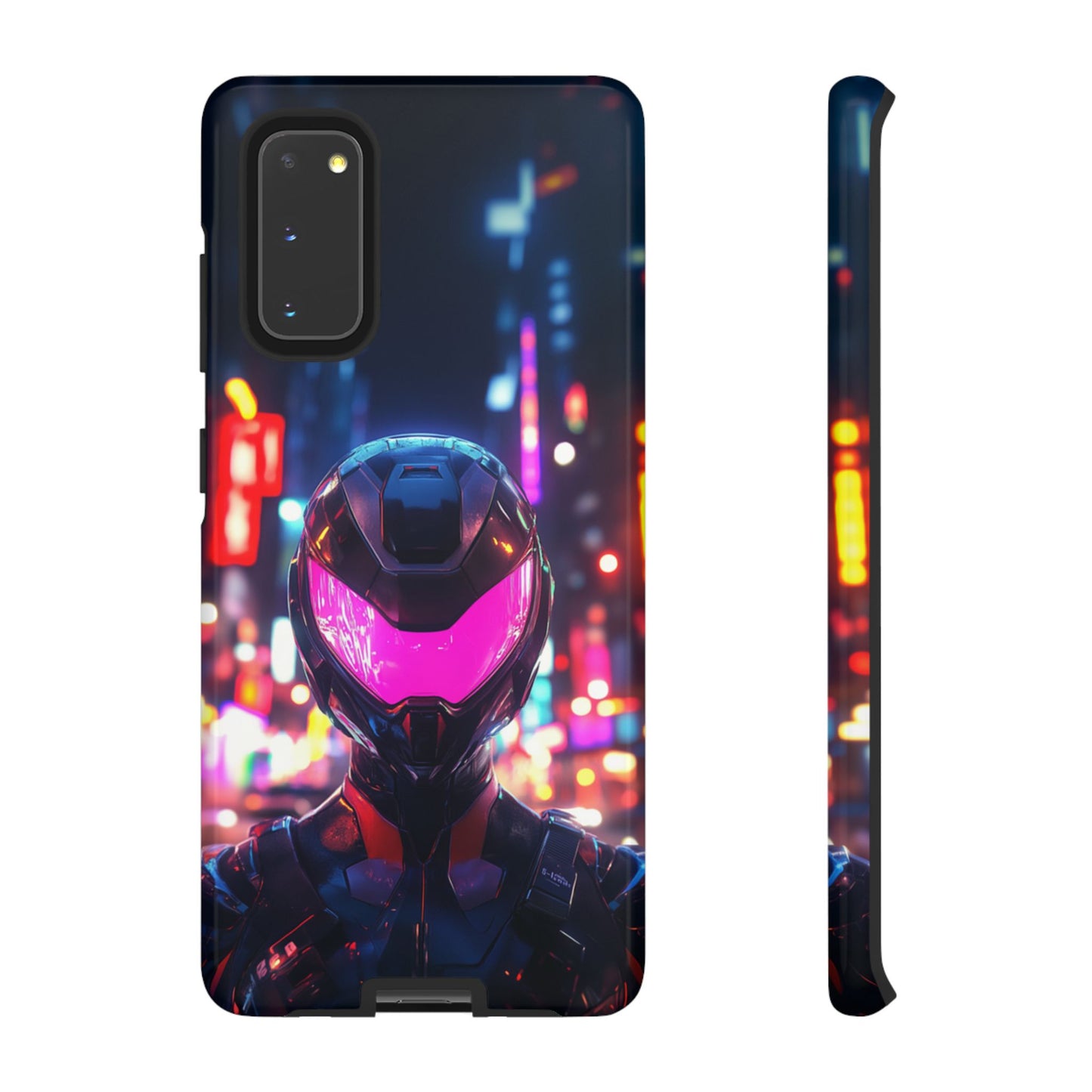 Neon Guardian Warrior – Tough Samsung Galaxy Case