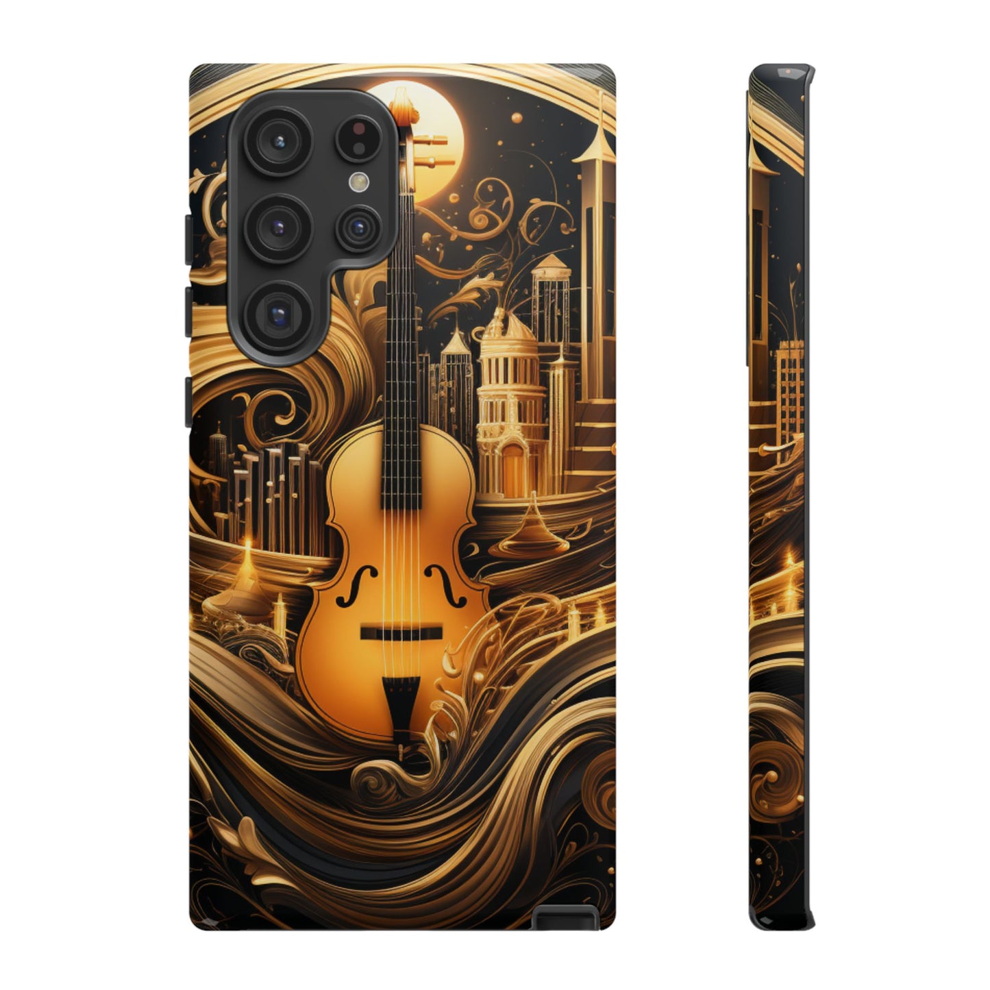 Golden Symphony Phone Case – iPhone, Samsung, Google Pixel
