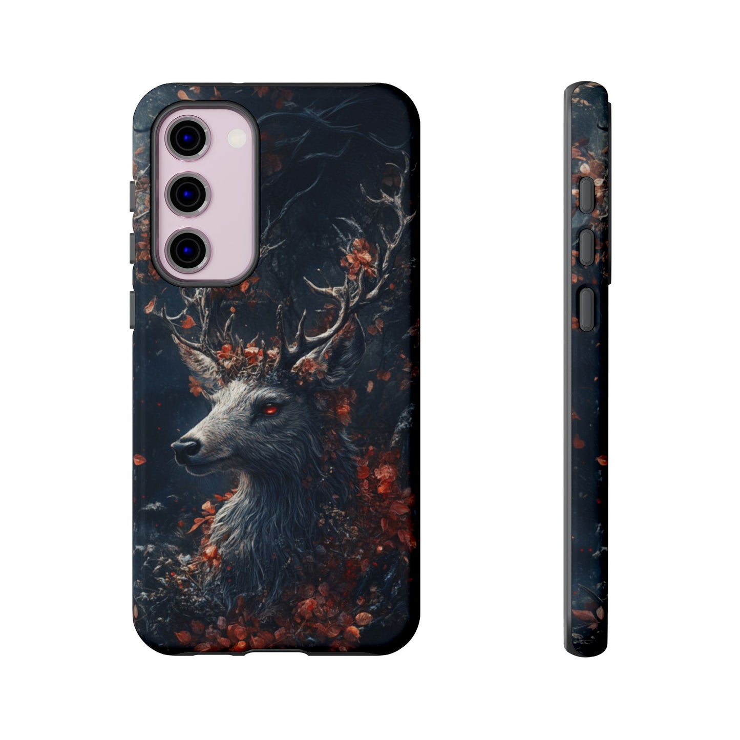 Crimson Stag Blossom – Tough Samsung Galaxy Case
