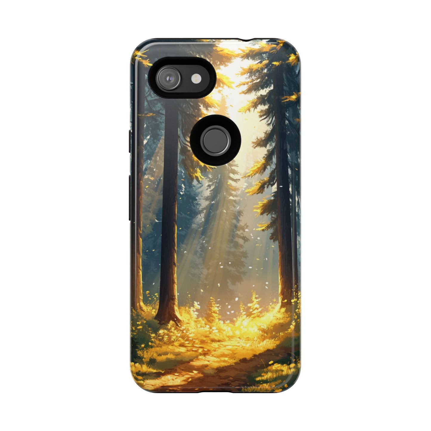 Golden Forest Path – Tough Google Pixel Case