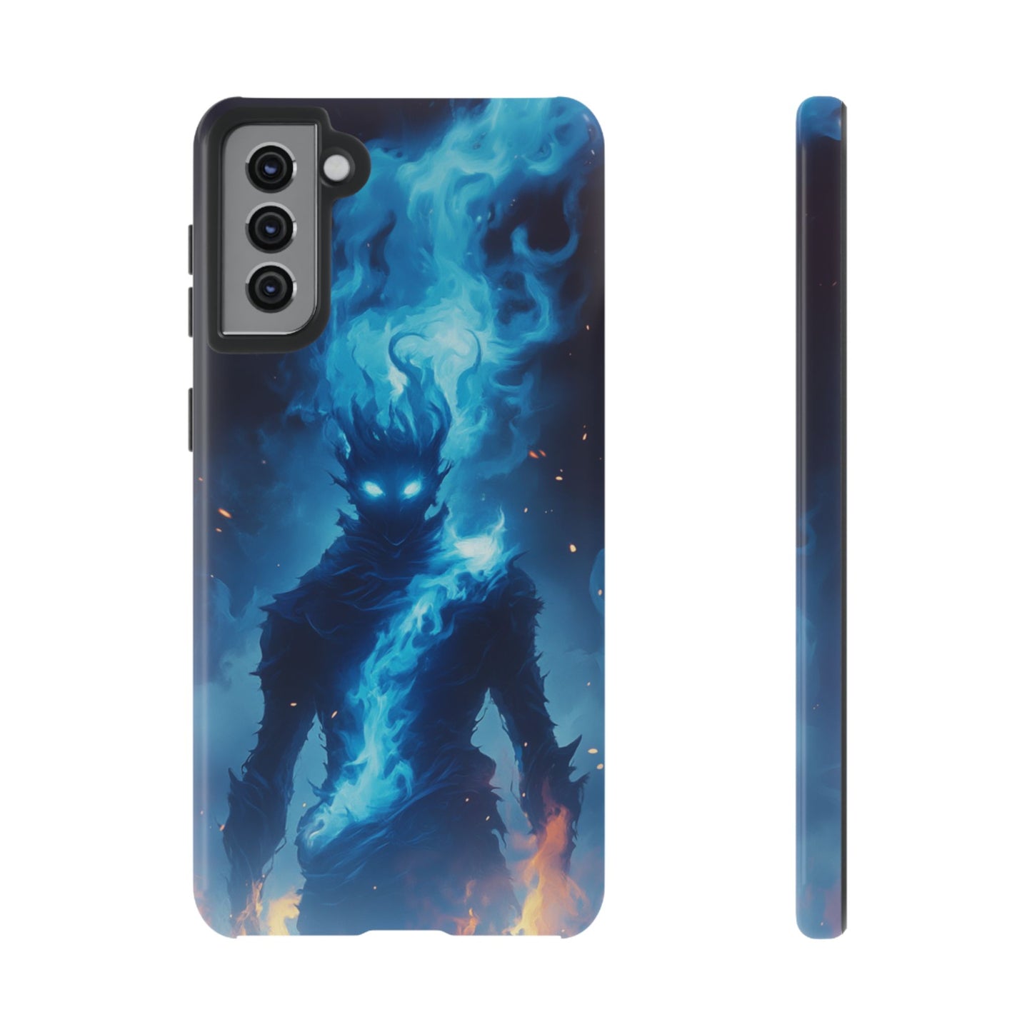 Blue Flame Spirit - Tough Samsung Galaxy Case
